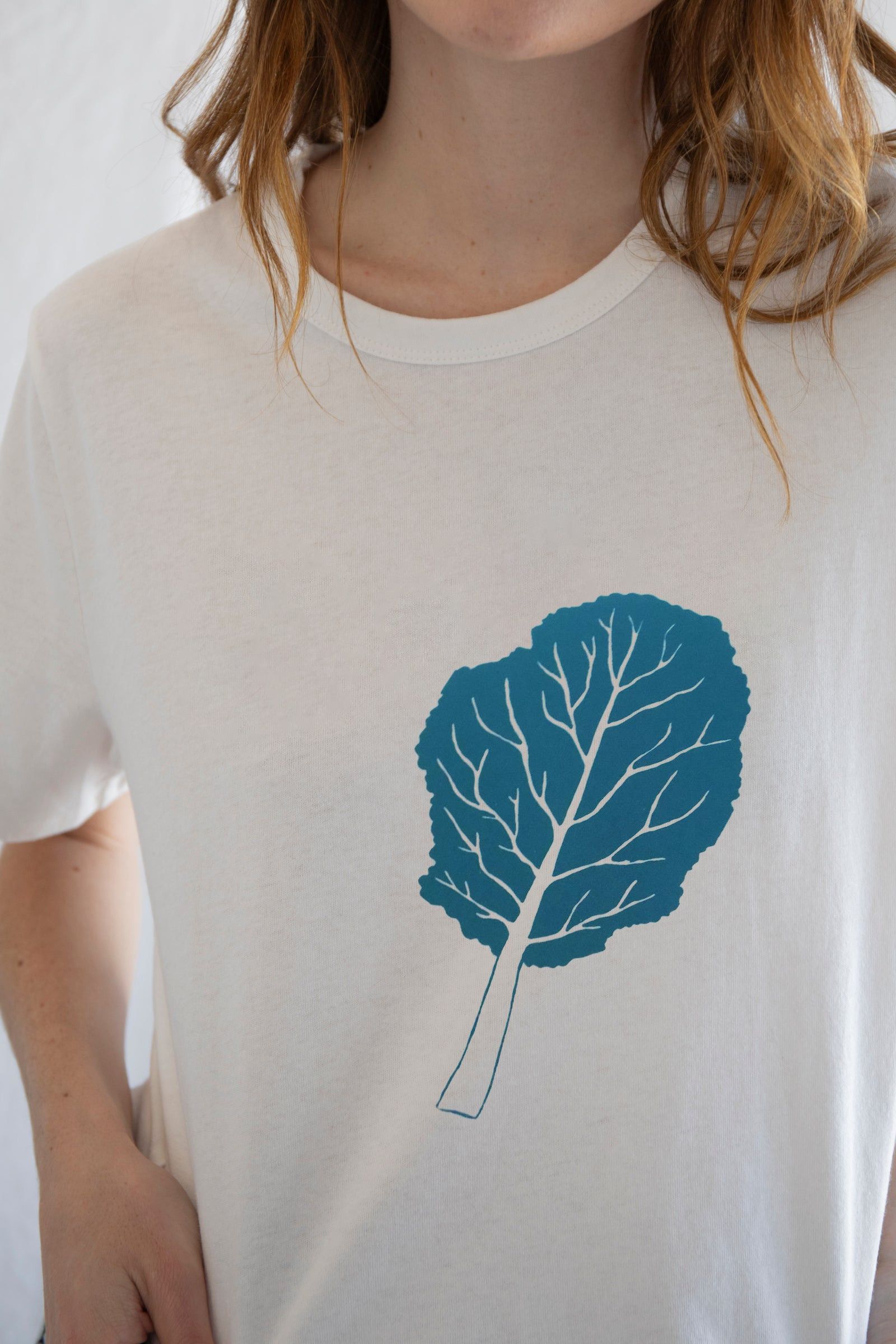 The Unbranded Brand Kale T-Shirt, Food Shirt, Screen Print Shirt, Soft Style Tee Size L / US 10 / IT 46 - 4 Thumbnail