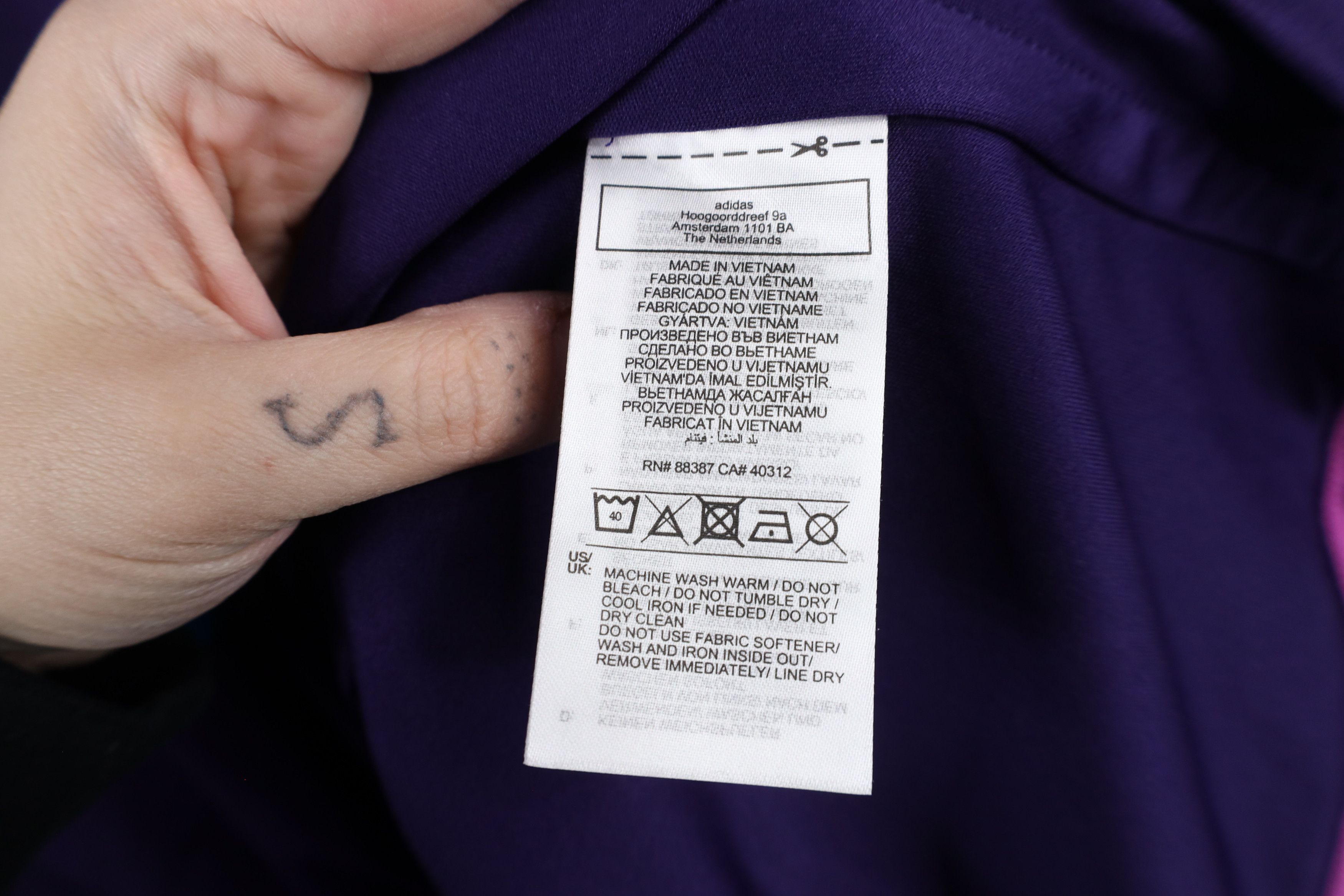 Adidas × Vintage New Adidas Charlotte Football Club Soccer Jersey Purple Size US XXL / EU 58 / 5 - 10 Thumbnail