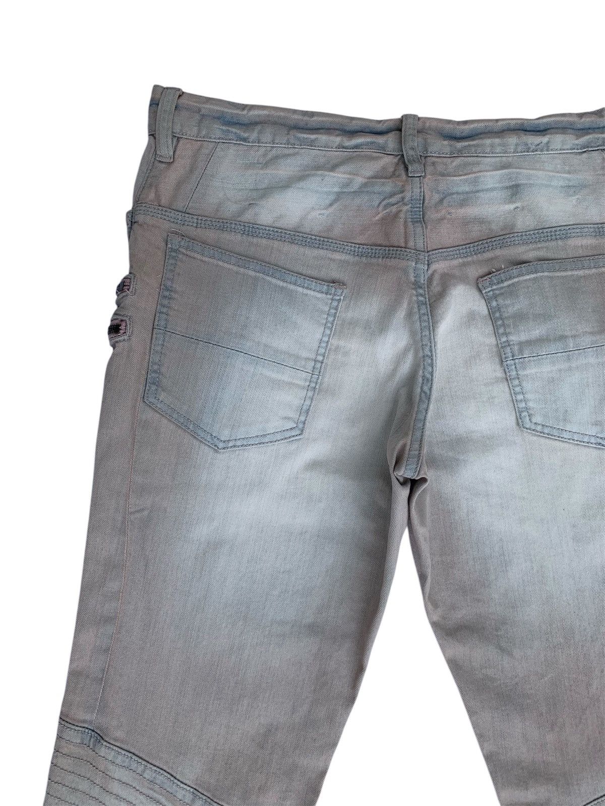 Schlussel Schlussel Biker Denim Pants Jeans W30 Size US 31 - 13 Thumbnail
