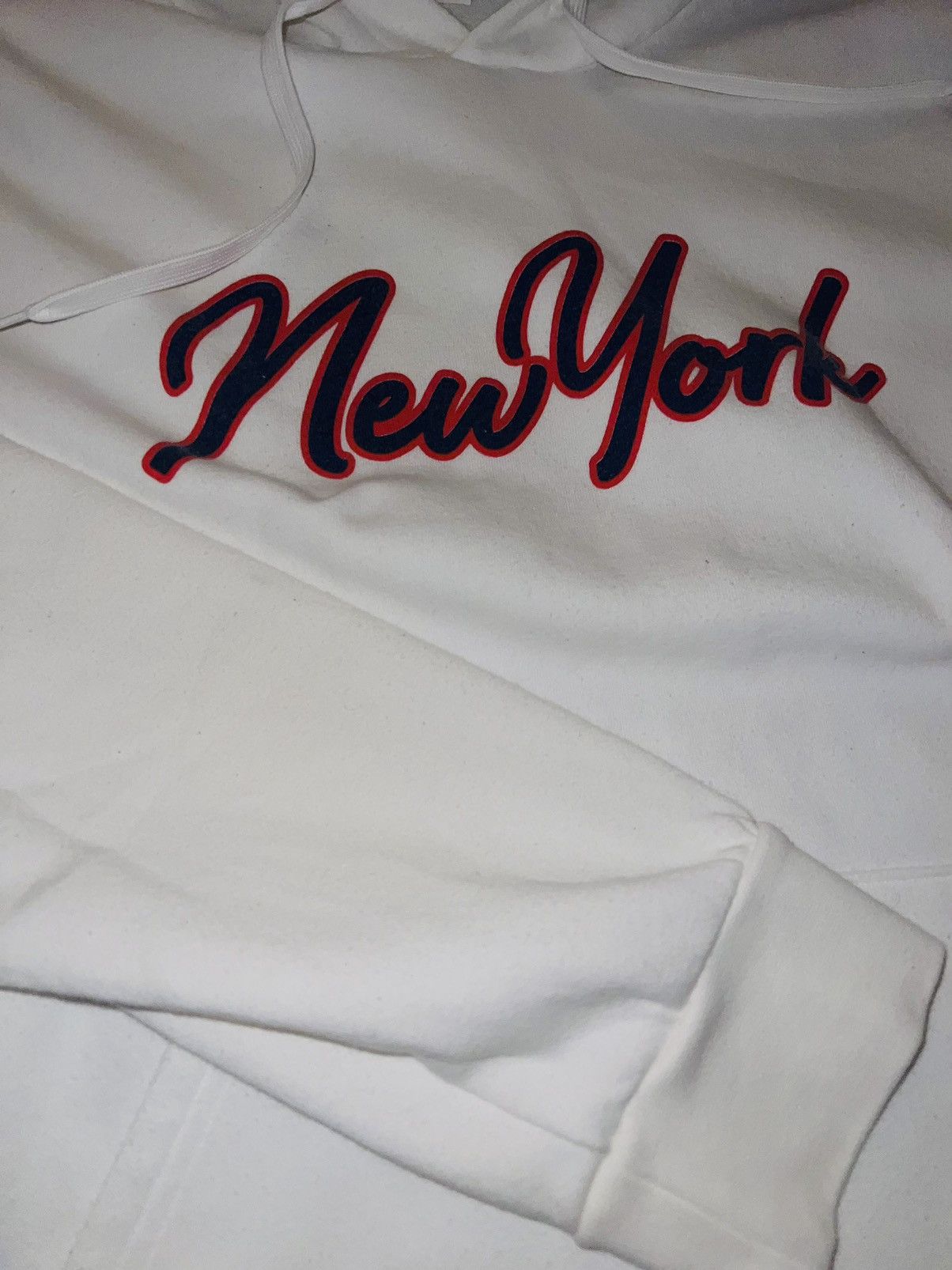 Vintage VINTAGE NEW YORK HOODIE Size US XL / EU 56 / 4 - 12 Thumbnail