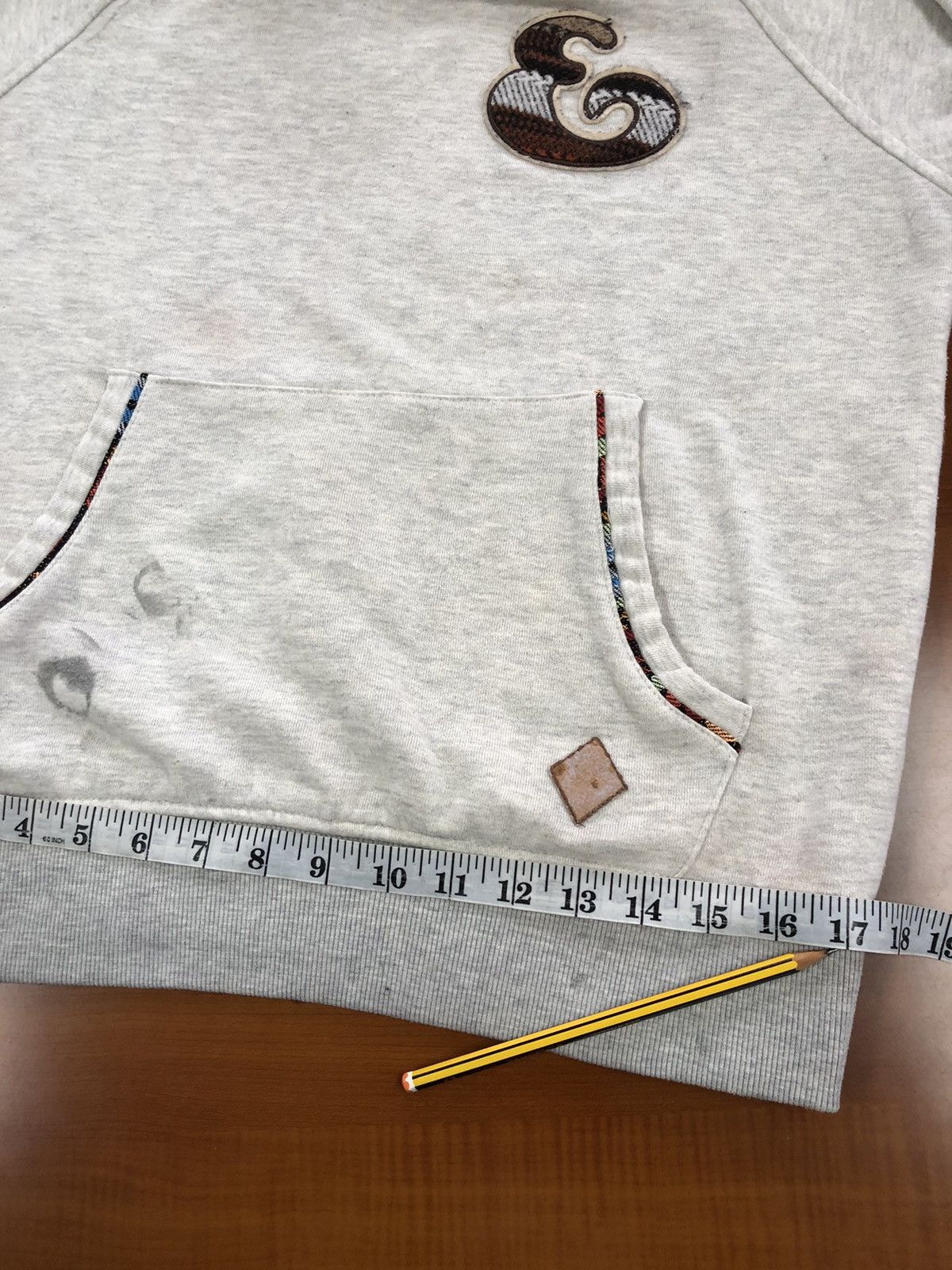 Japanese Brand ILLS Distressed Hoodie Size M / US 6-8 / IT 42-44 - 21 Thumbnail