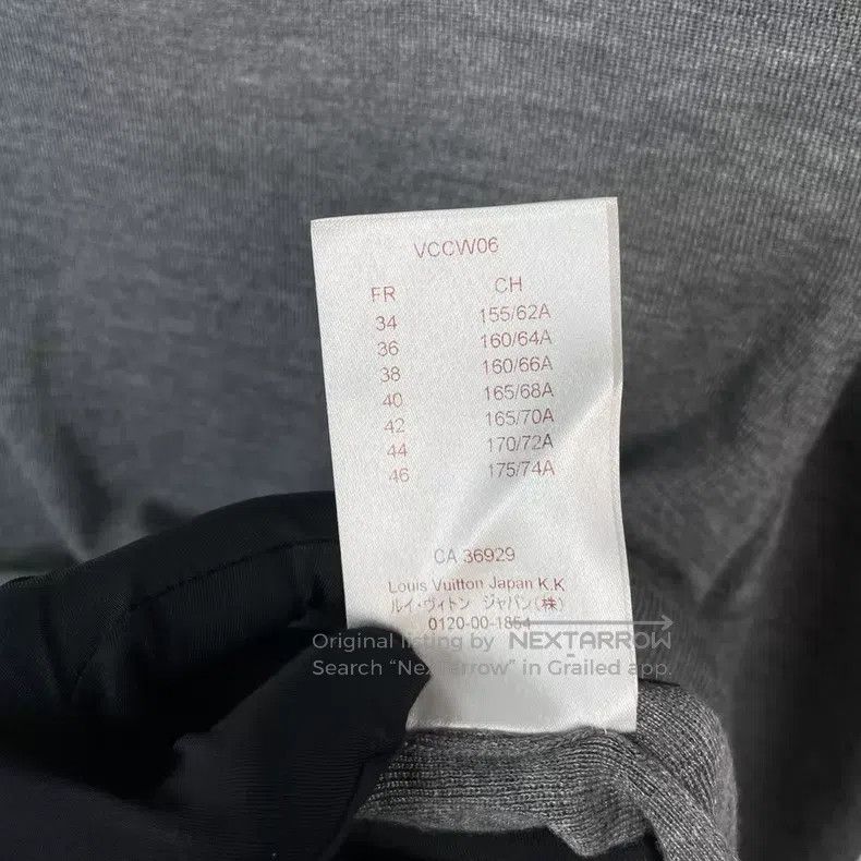 Louis Vuitton Louis Vuitton Grey cashmere off-the-shoulder knit sweater Size M / US 6-8 / IT 42-44 - 8 Thumbnail