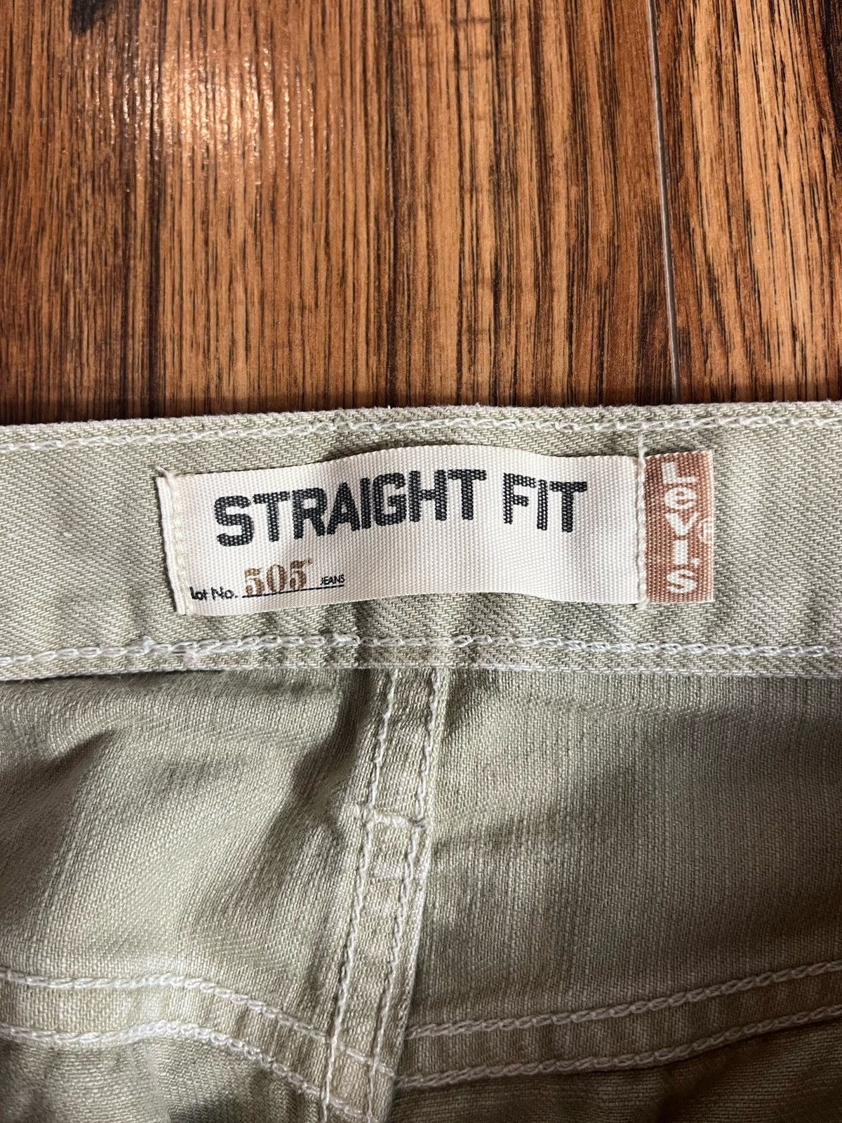 Levi's × Vintage Vintage Levi’s 505 Chino Pants Trousers Beige Size W32 L32 Size US 32 / EU 48 - 4 Thumbnail