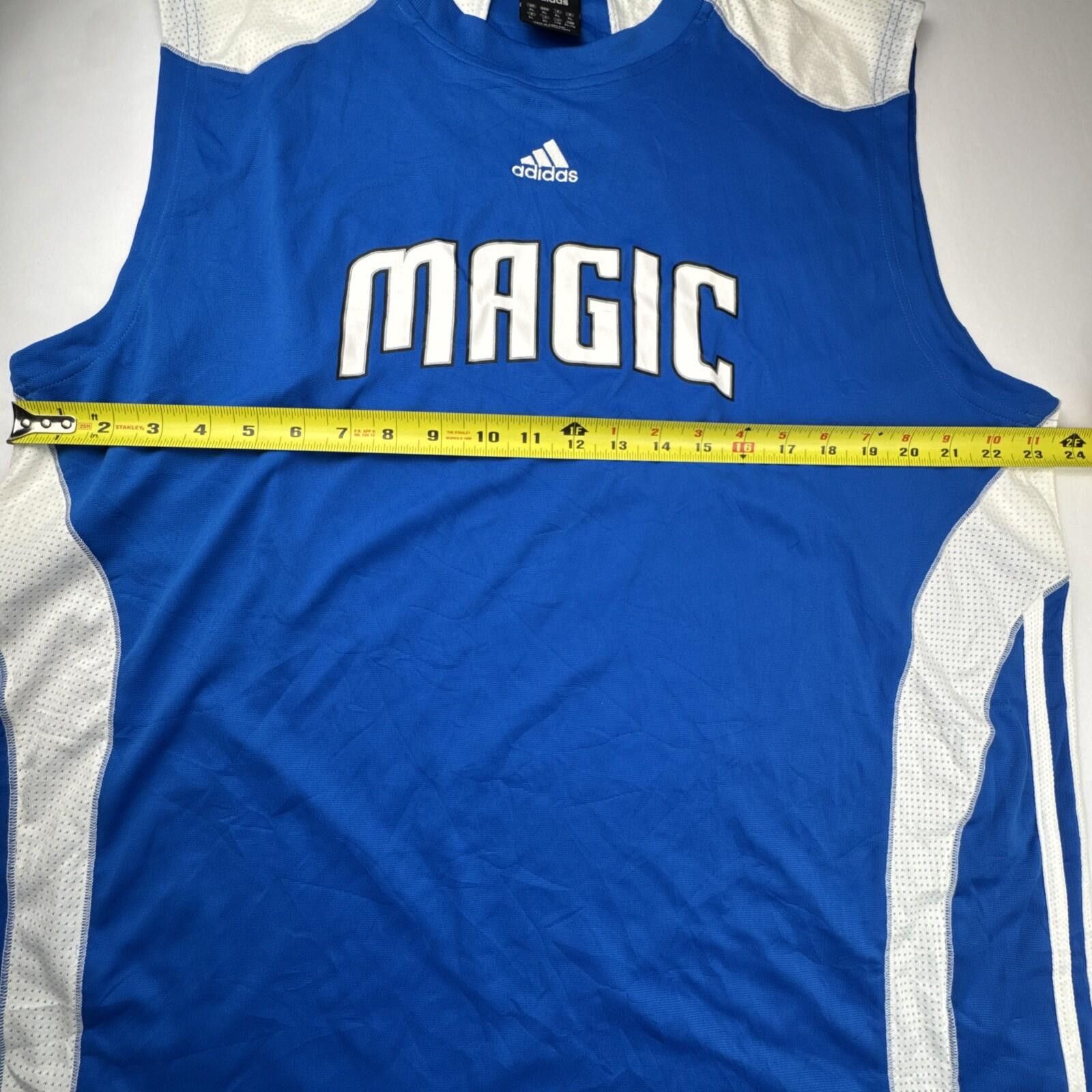 Adidas 2009 Adidas Orlando Magic NBA Sleeveless Jersey Clima365 XL Size US XL / EU 56 / 4 - 4 Thumbnail