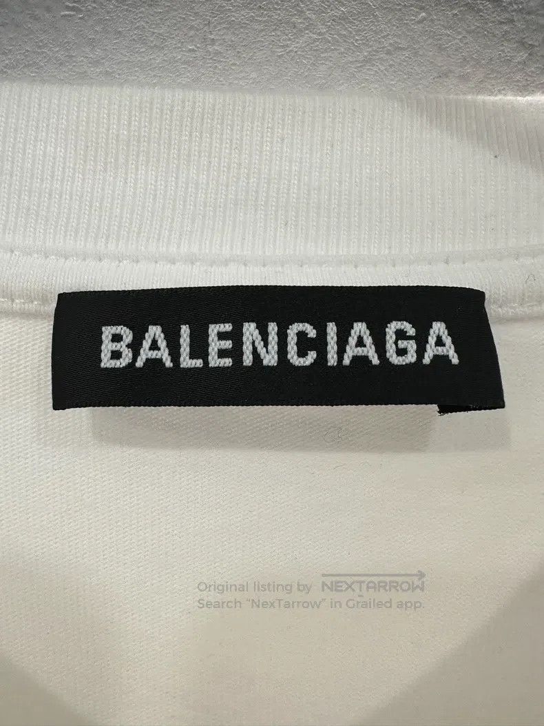 Balenciaga Balenciaga Colorful Letter Logo White Short Sleeve Size US S / EU 44-46 / 1 - 5 Thumbnail