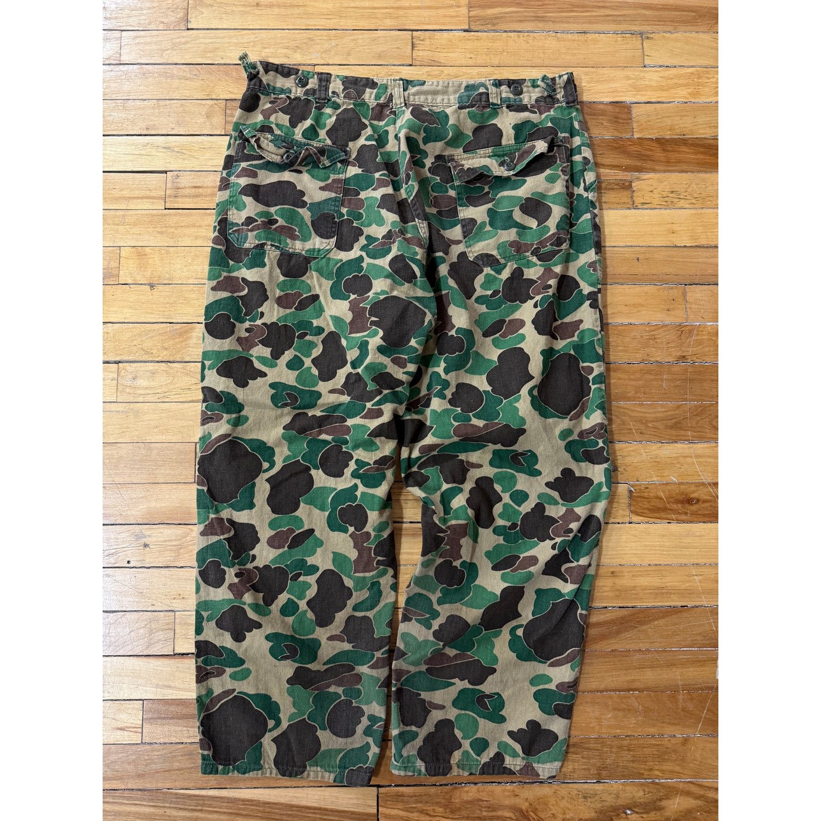 Vintage Vintage 70s/80s Military Fatigue 107 Duck Camo Size 40W Size US 40 / EU 56 - 2 Thumbnail