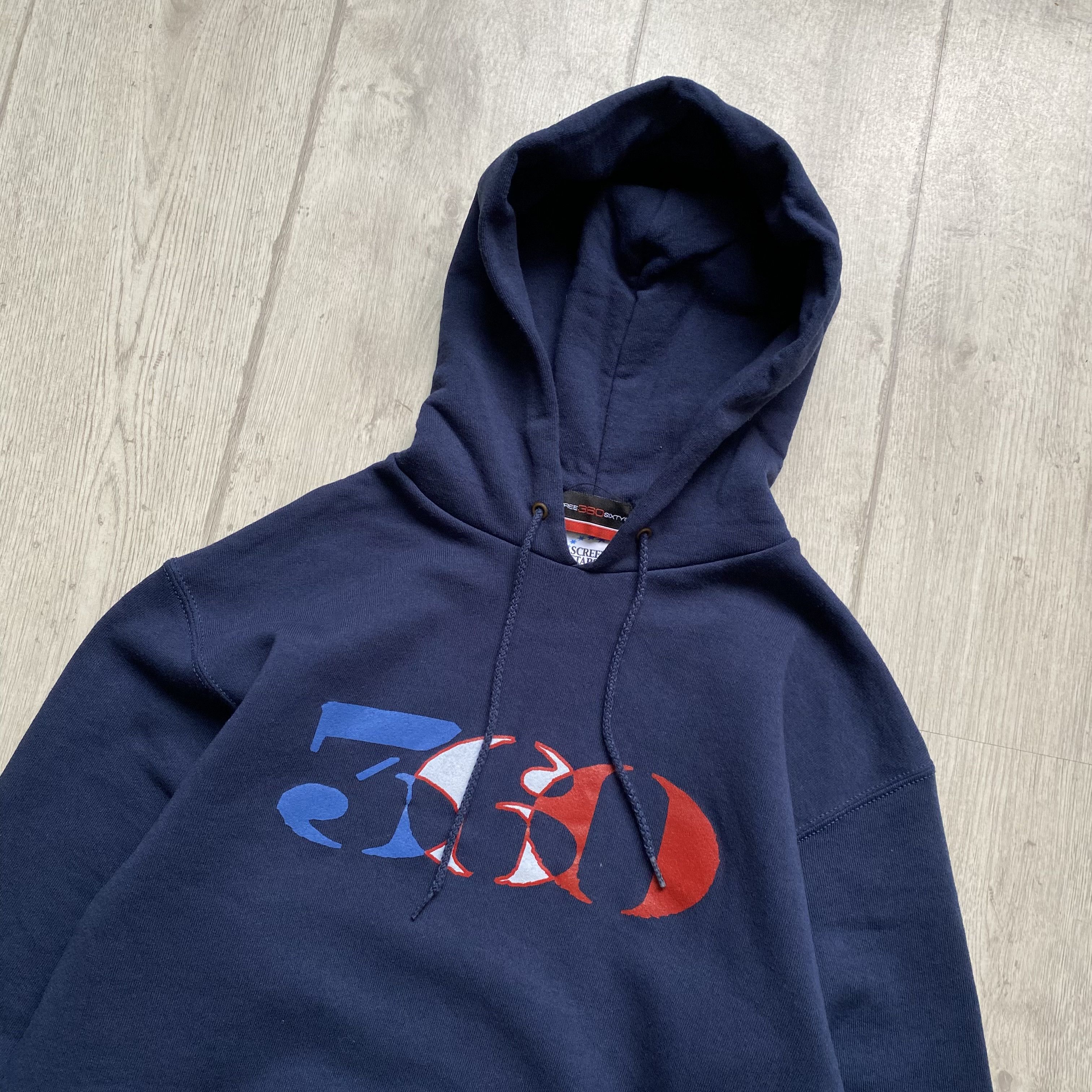 Vintage Vintage Screen Stars Blanc hoodie 360 LDN logo Size US XS / EU 42 / 0 - 3 Thumbnail
