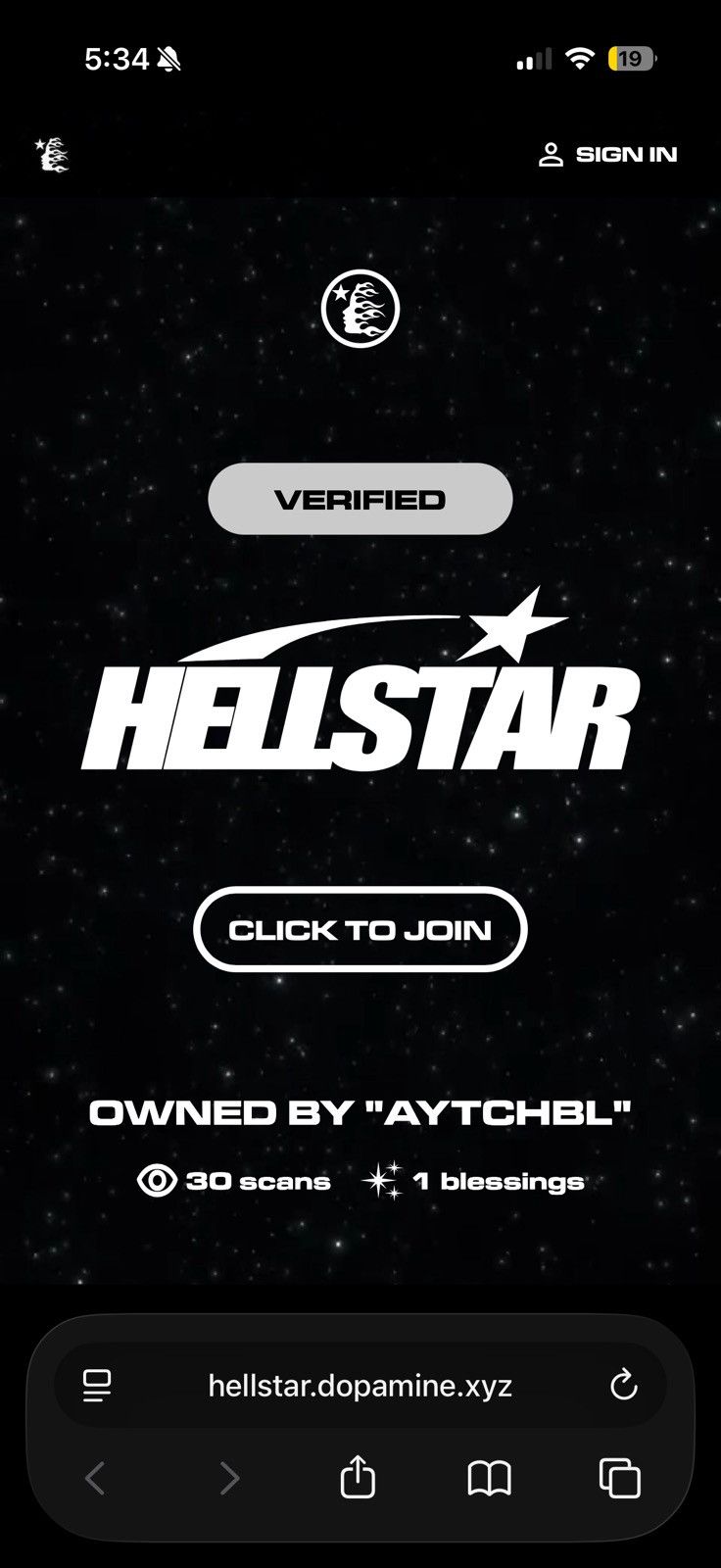 HELLSTAR HellStar knock out tee Size US S / EU 44-46 / 1 - 6 Thumbnail
