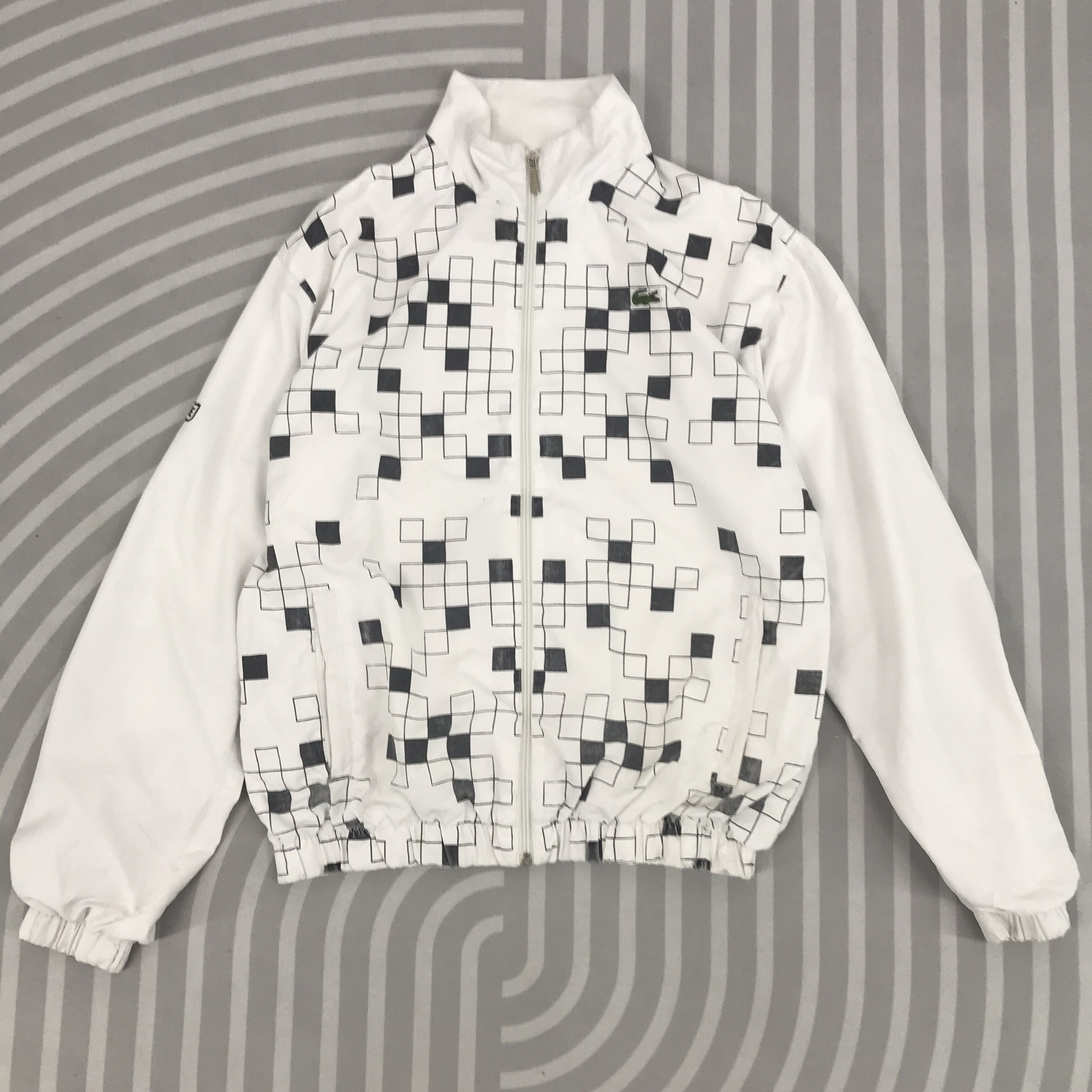Lacoste Lacoste Tracktop Size US L / EU 52-54 / 3 - 1 Thumbnail