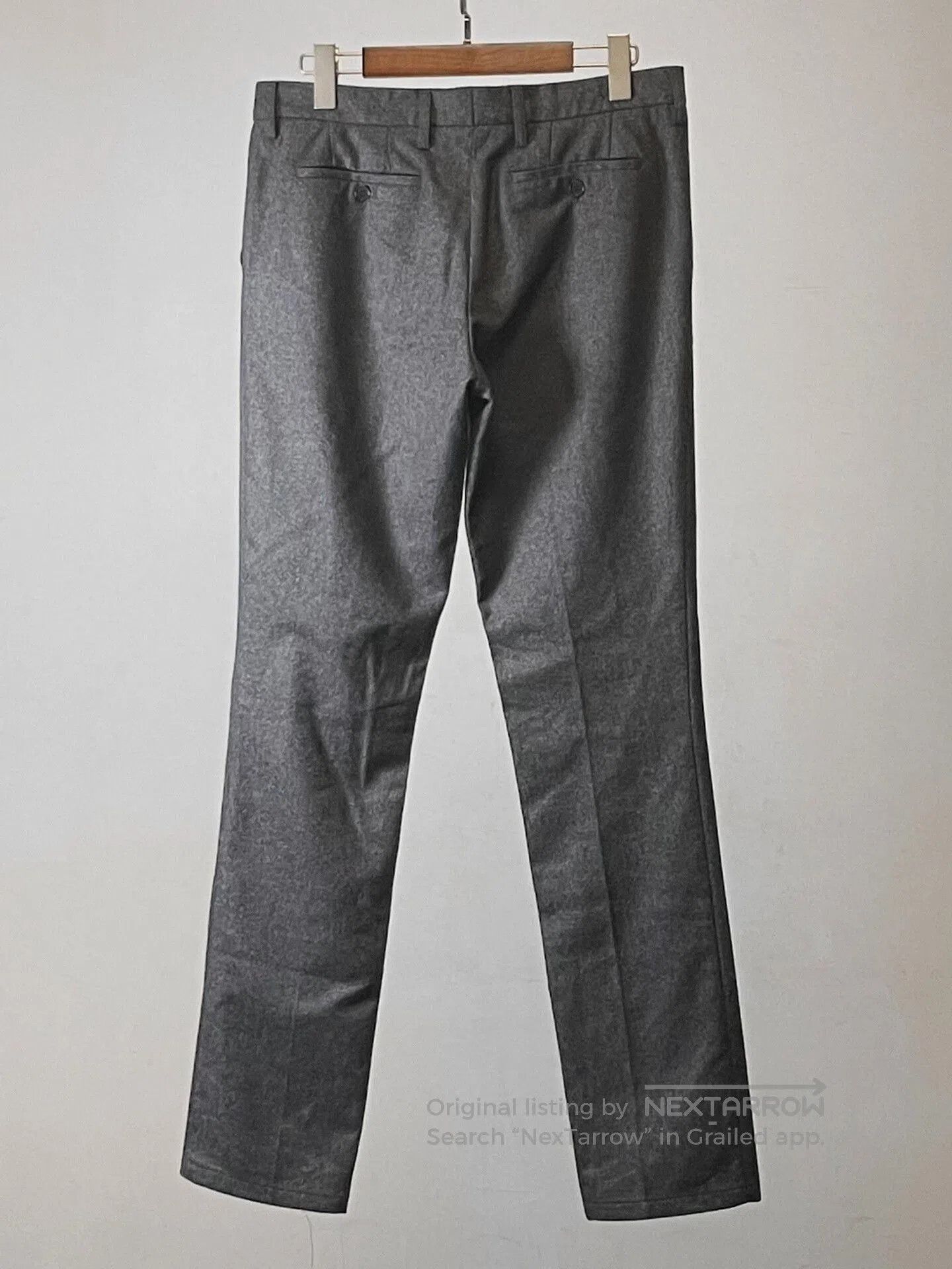 Raf Simons raf simons wool blend trousers in gray. Size US 32 / EU 48 - 6 Thumbnail