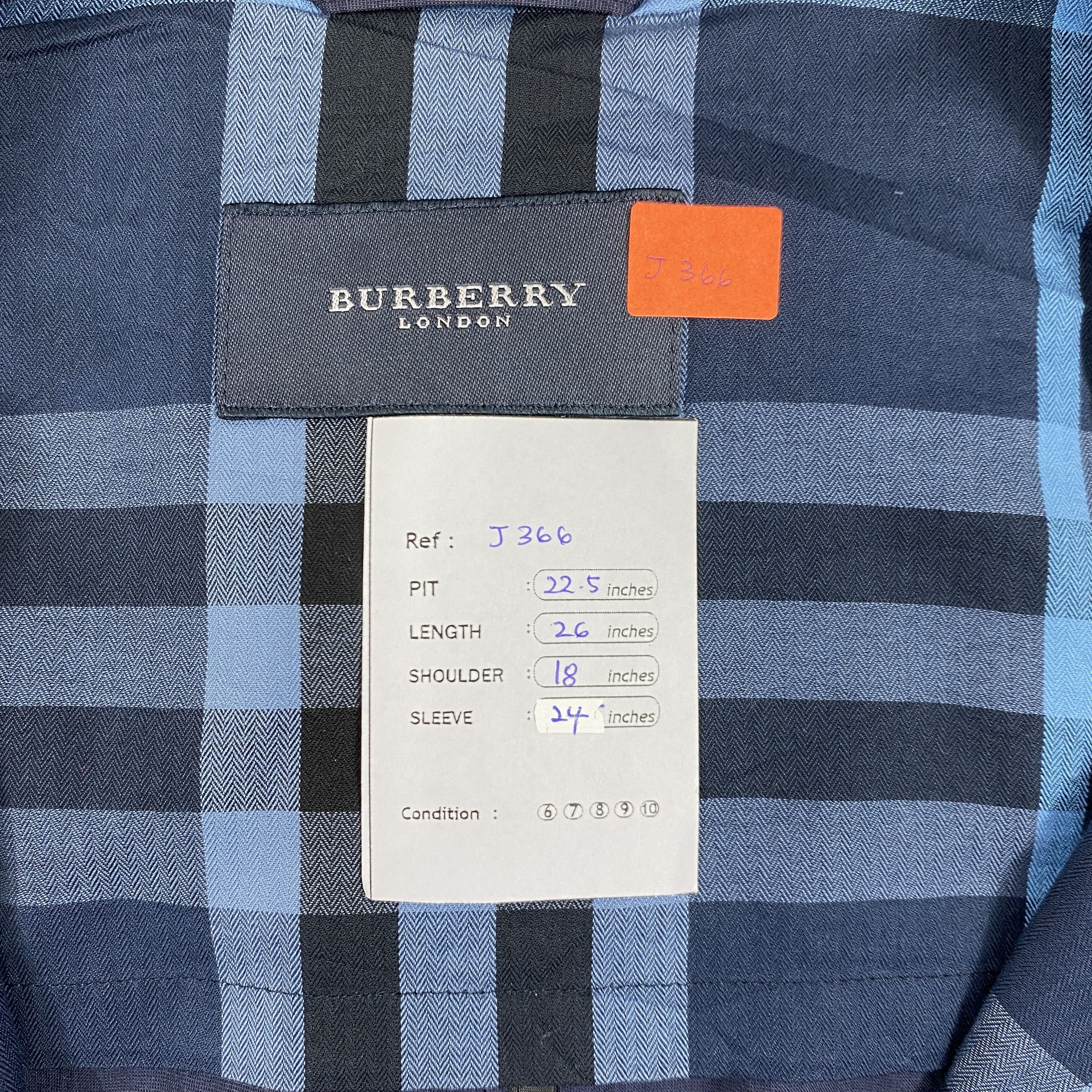 Burberry Vintage Burberry London Sun Faded Nova Check- J366 Size US M / EU 48-50 / 2 - 6 Thumbnail