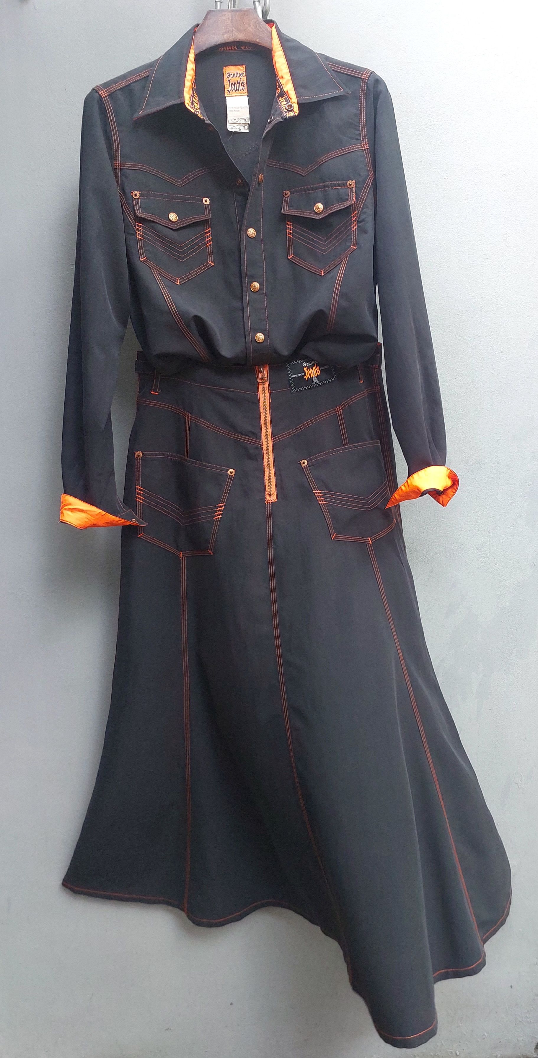 Jean Paul Gaultier Jean Paul Gaultier Western-Inspired Shirt and Skirt Size M / US 6-8 / IT 42-44 - 2 Thumbnail