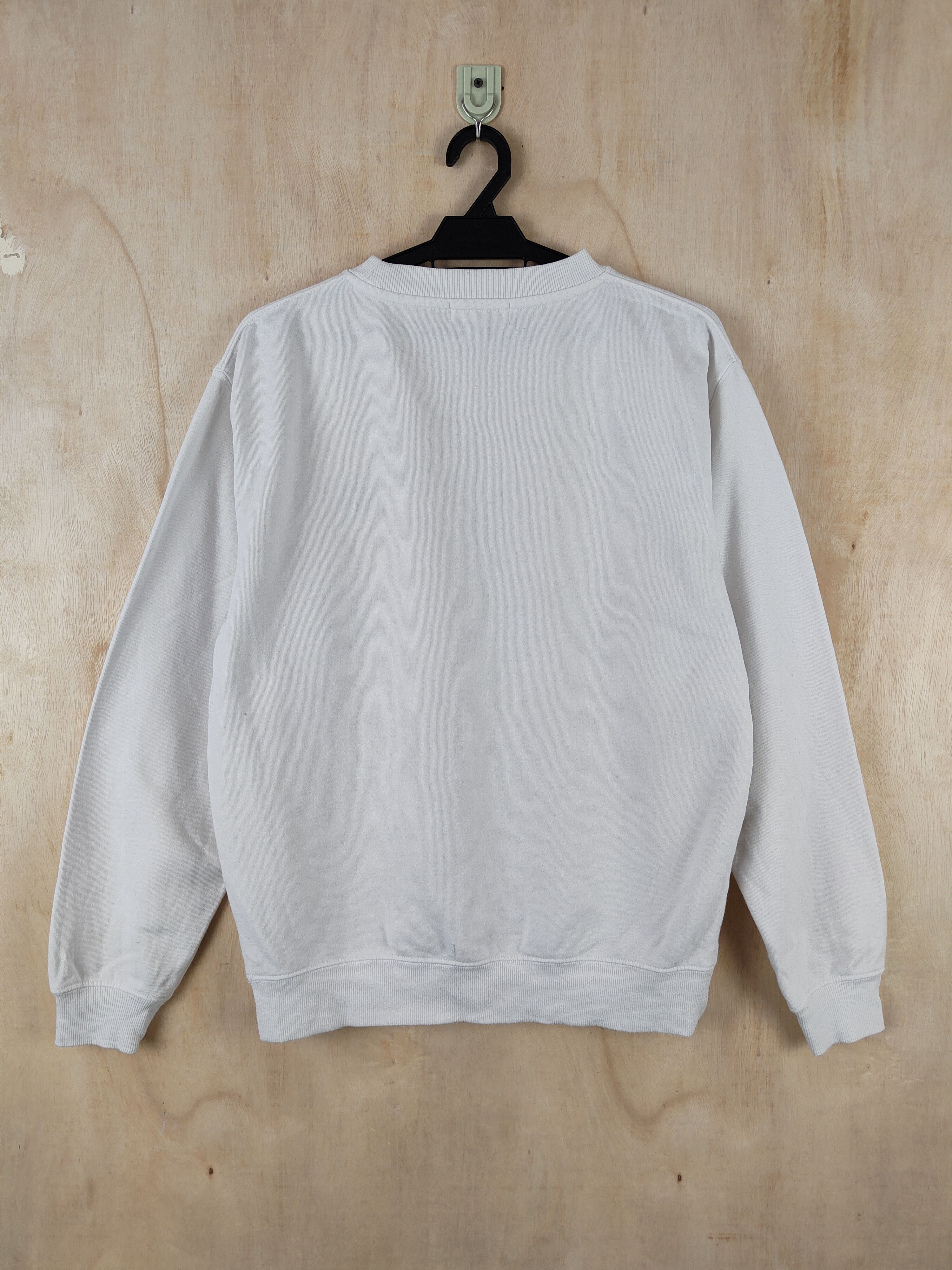 Japanese Brand × Vintage Wego White Butterfly Sweatshirts #S2635 Size M / US 6-8 / IT 42-44 - 8 Thumbnail