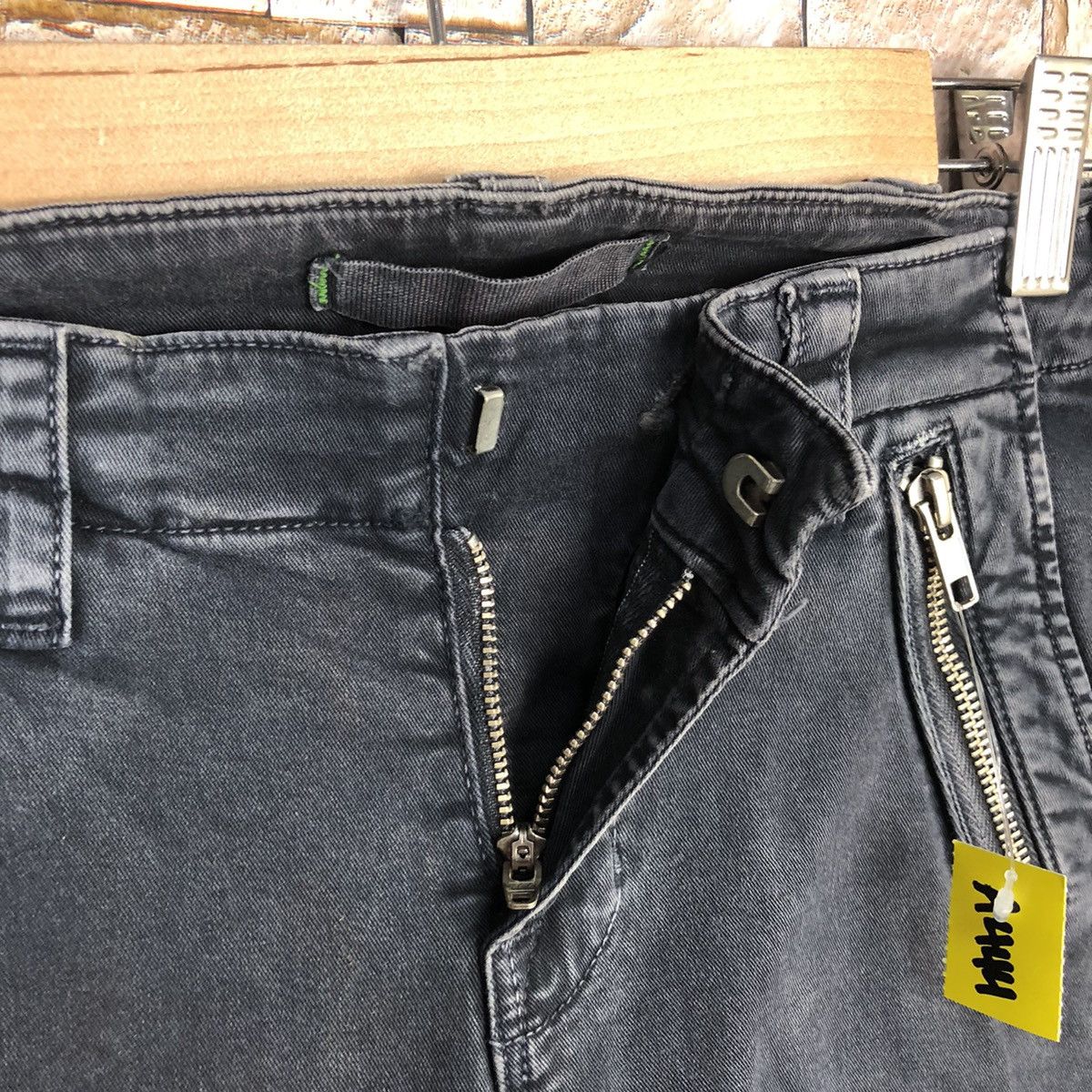 Japanese Brand Japanese Brand Black Cargo Multipocket Pants #A444 Size 26" / US 2 / IT 38 - 15 Thumbnail