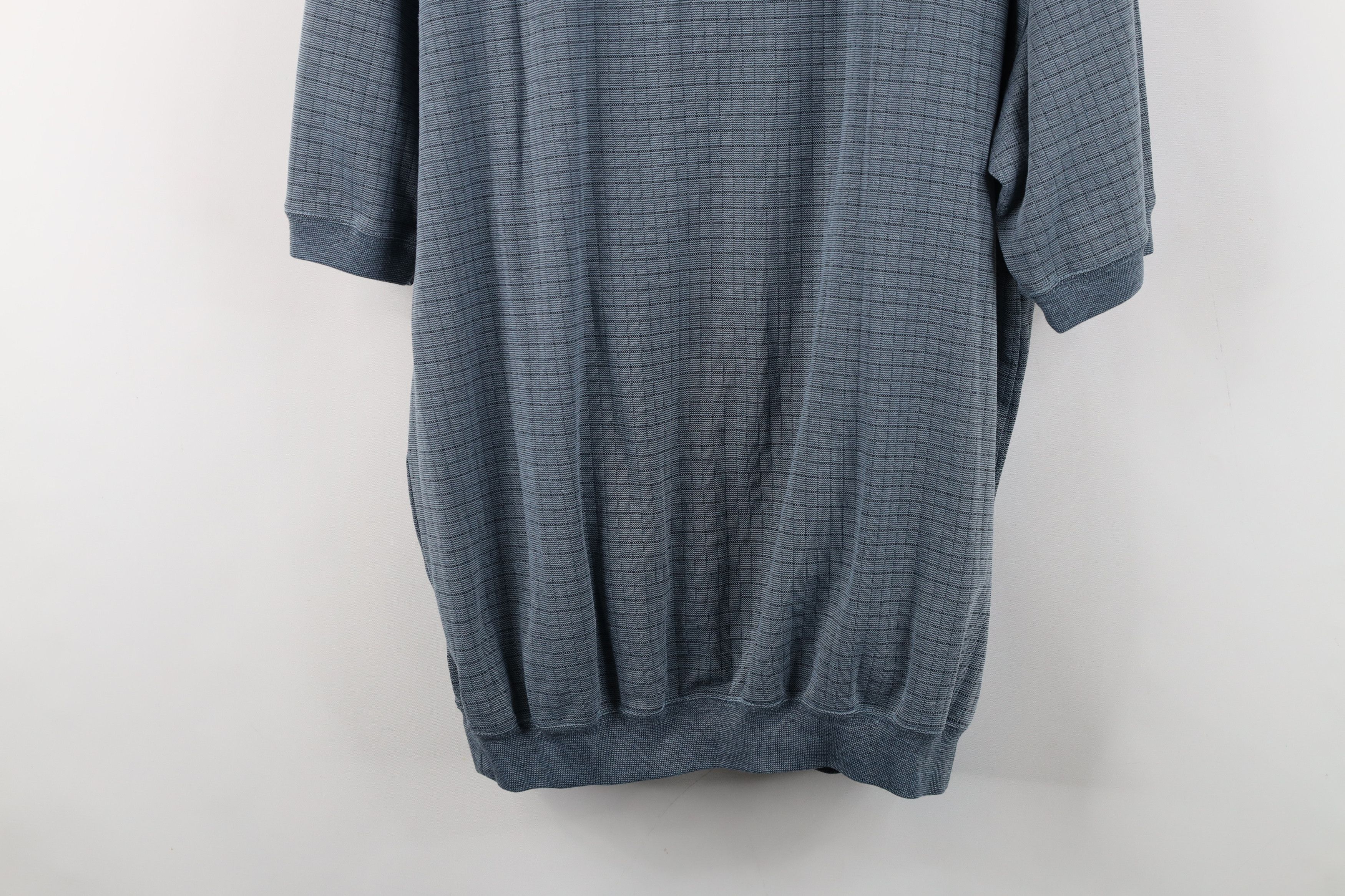Vintage Vintage 90s Streetwear Collared Pullover Polo Shirt Plaid Size US L / EU 52-54 / 3 - 13 Thumbnail