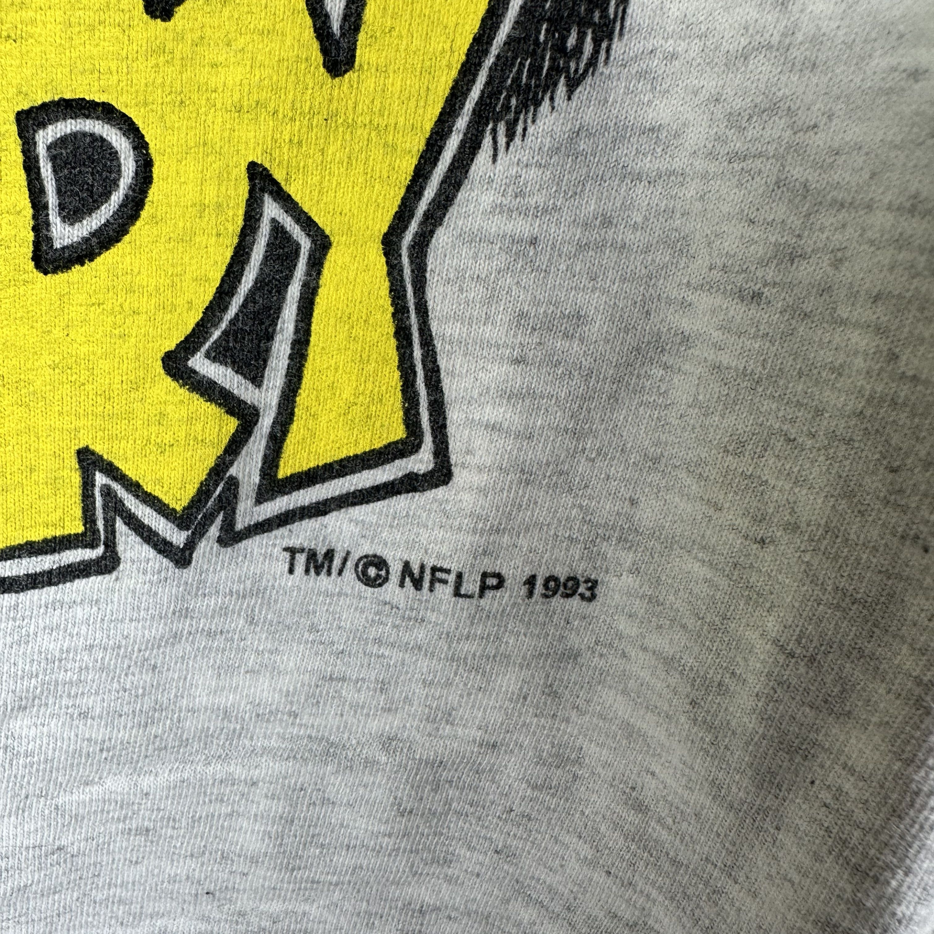 Vintage Vintage 1993 Pittsburgh Steelers Territory NFL T-Shirt Size US XL / EU 56 / 4 - 4 Thumbnail