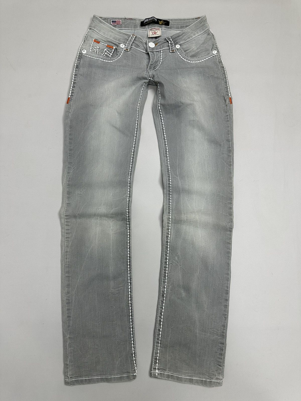 True Religion Vintage True Religion Slim Pants Distressed Y2k Japanese GOA Size 27" / US 4 / IT 40 - 2 Thumbnail