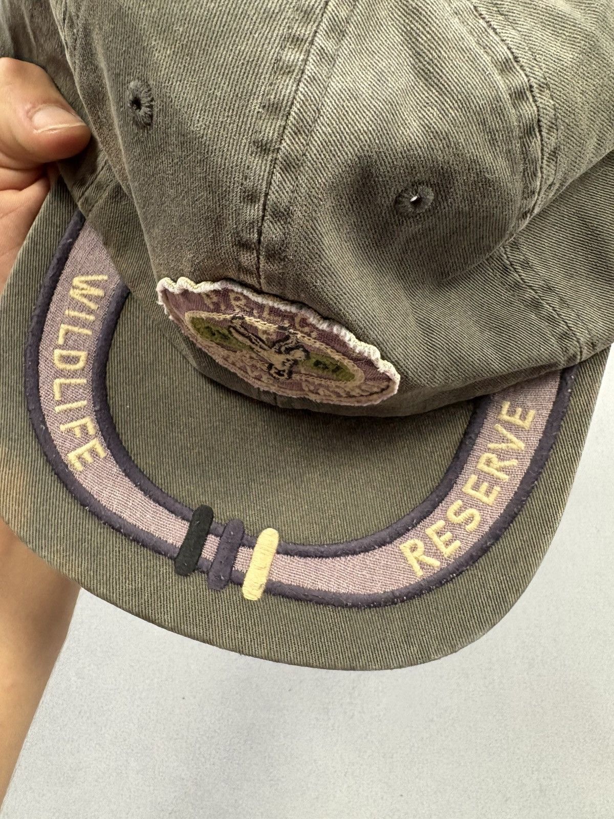 Polo Ralph Lauren Archive 90s Polo Ralph Lauren Patrol Wildlife Reserve Cap Size ONE SIZE - 7 Thumbnail