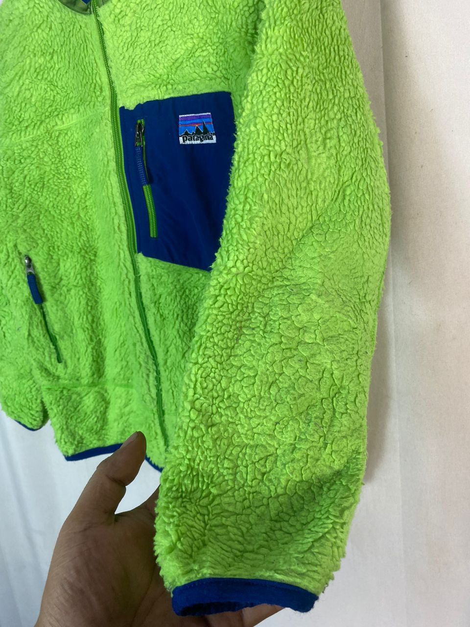 Patagonia Vintage Patagonia deep pile retro fleece jacket kids 12y Size US XS / EU 42 / 0 - 10 Thumbnail