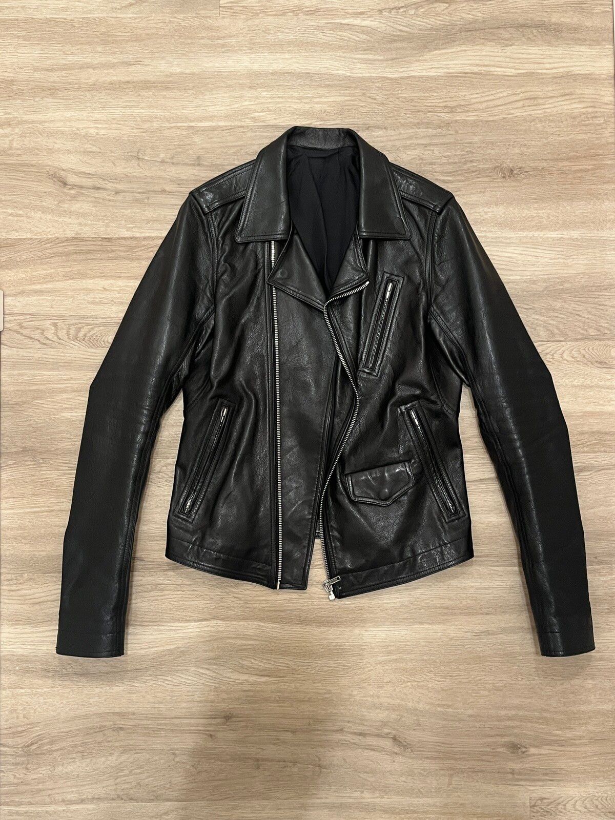 Rick Owens Rick Owens Stooges Leather Jacket | Grailed