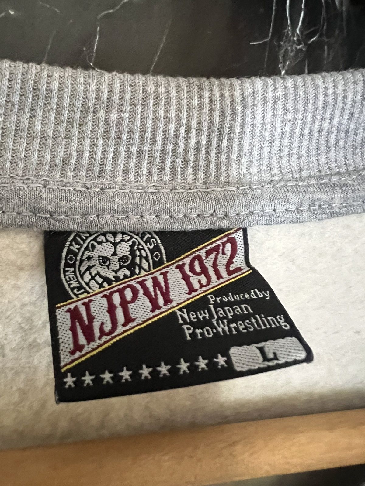 Japanese Brand NJPW SWEATSHIRT Size US L / EU 52-54 / 3 - 5 Thumbnail