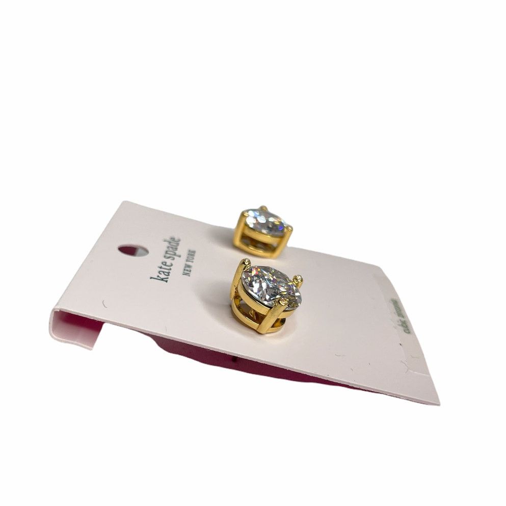 Kate Spade Kate Spade Round Rise and Shine Clear Studs Earrings Size ONE SIZE - 3 Thumbnail