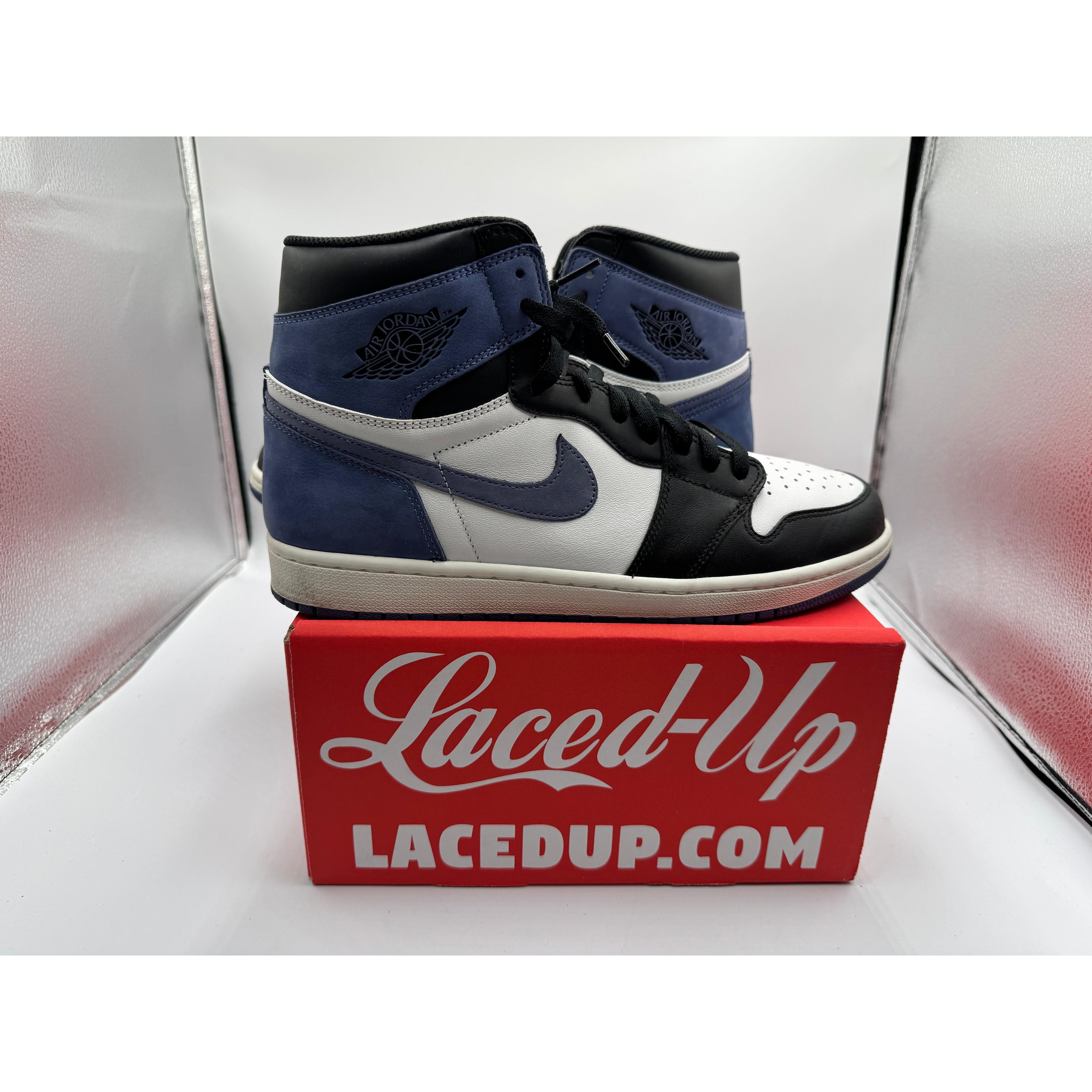 Jordan Brand Pre Owned Jordan 1 Retro High Blue Moon Size US 11.5 / EU 44-45 - 1 Thumbnail