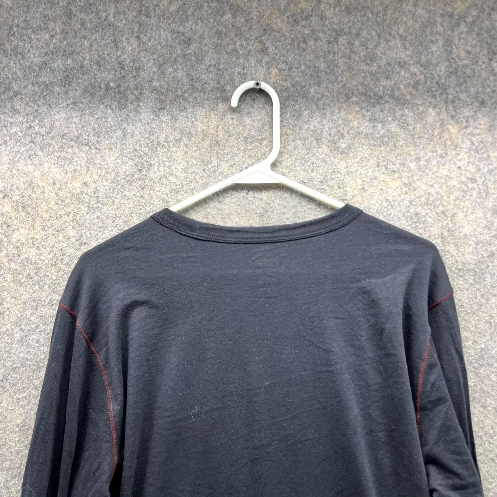 Puma Puma Shirt Men Large Adult Black Cotton Long Sleeve Crewneck Vintage Size US L / EU 52-54 / 3 - 3 Thumbnail