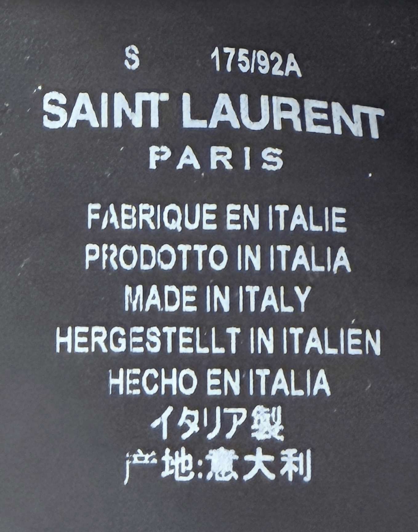 Saint Laurent Paris Saint Laurent Paris Black Hoodie Size US S / EU 44-46 / 1 - 4 Thumbnail