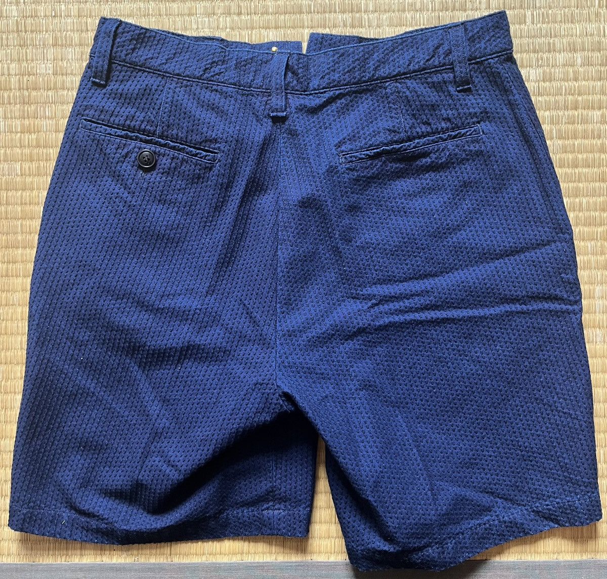 Blue Blue Japan Sashiko Indigo Shorts / Size 2 Size US 32 / EU 48 - 3 Thumbnail