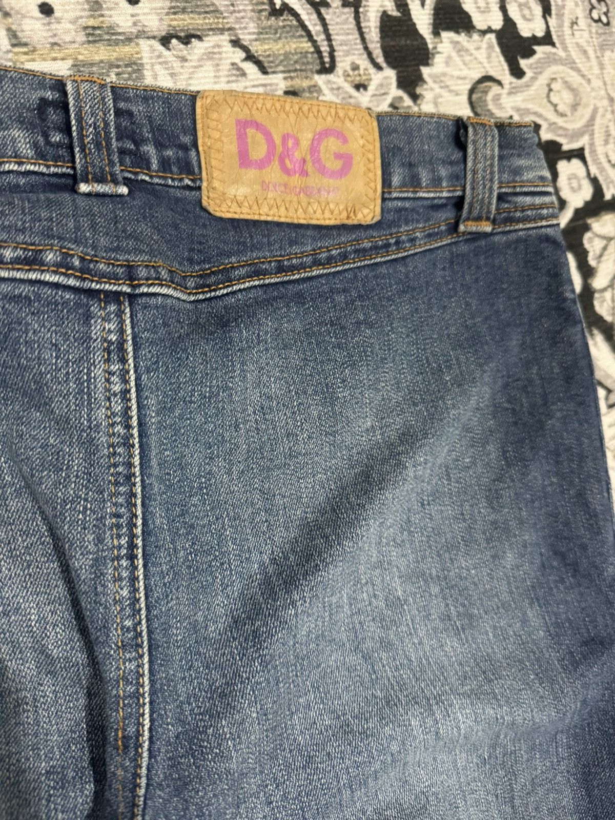 Dolce & Gabbana Y2K 2005 Dolce & Gabbana Side Button Denim Size 29" - 13 Thumbnail