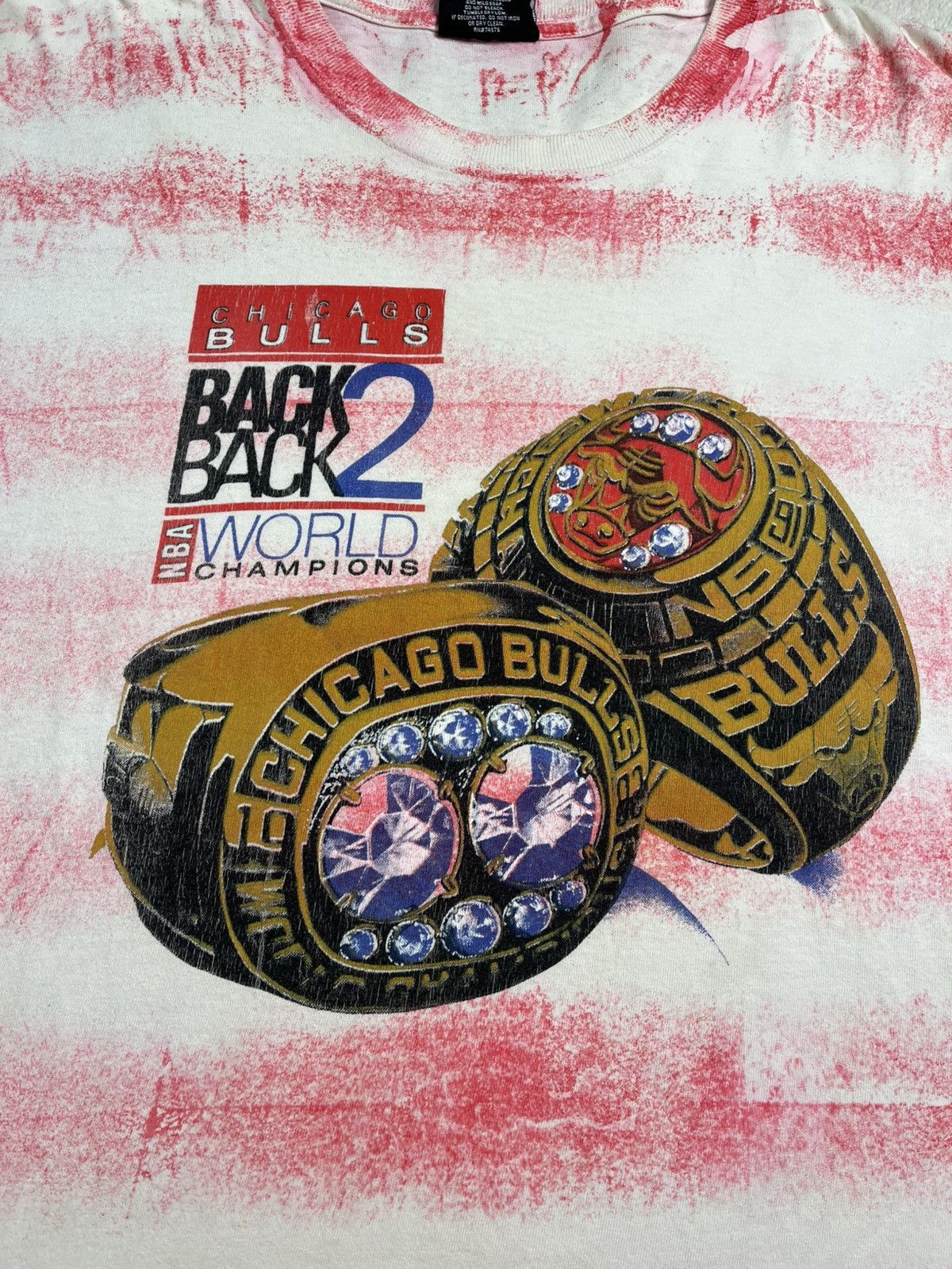 B.U.M Equipment Vintage 1992 B.U.M Equipment NBA Chicago Bulls Finals Shirt Size US M / EU 48-50 / 2 - 2 Thumbnail
