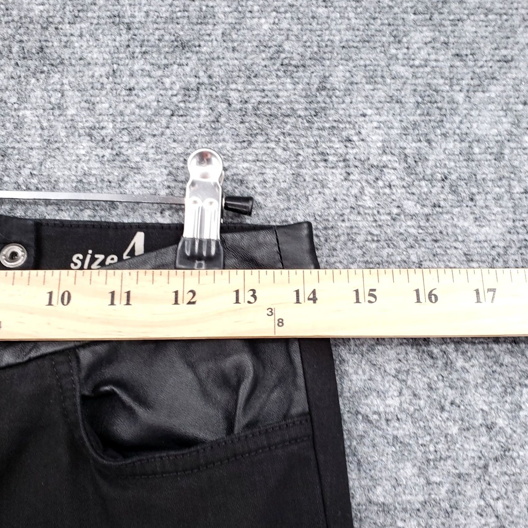 J.Crew J.CREW Pants Womens Black Dannie Skinny Leg Stretch Snap Pockets Size 26" / US 2 / IT 38 - 7 Thumbnail