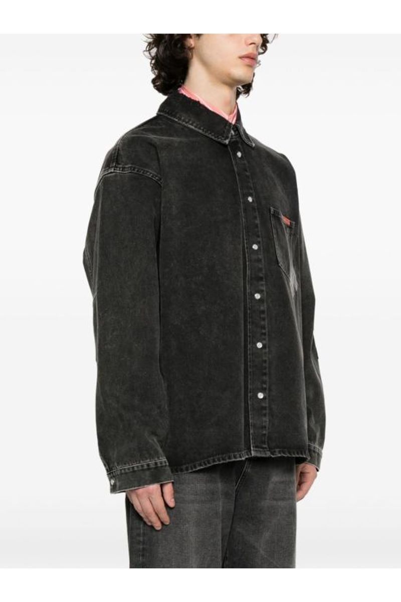 Martine Rose o1h1sh10624 Shirt in Black Size US L / EU 52-54 / 3 - 3 Thumbnail