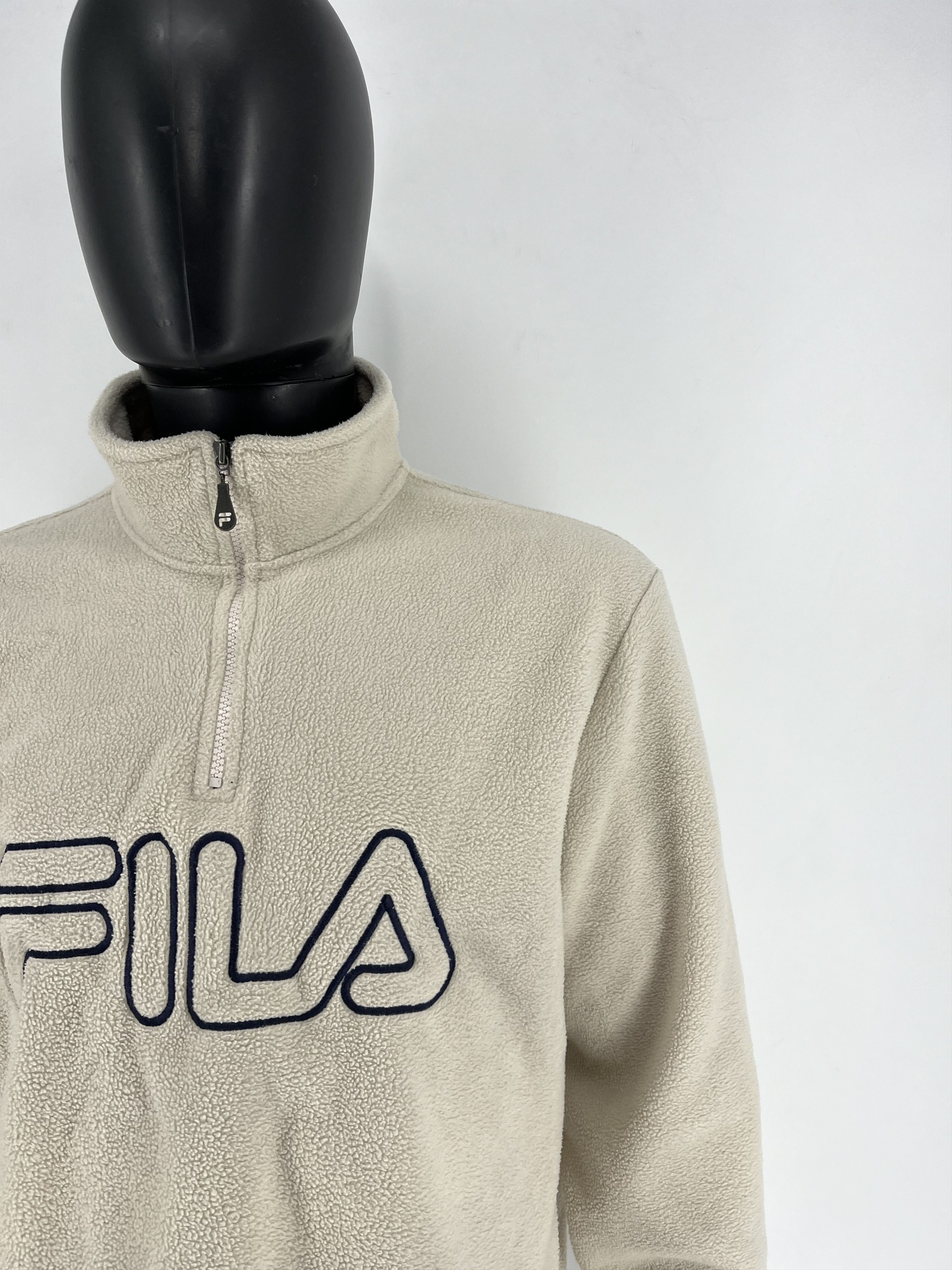 Fila Vintage Y2K Fila Fleece Sweatshirt Streetwear Skate Size US M / EU 48-50 / 2 - 7 Thumbnail
