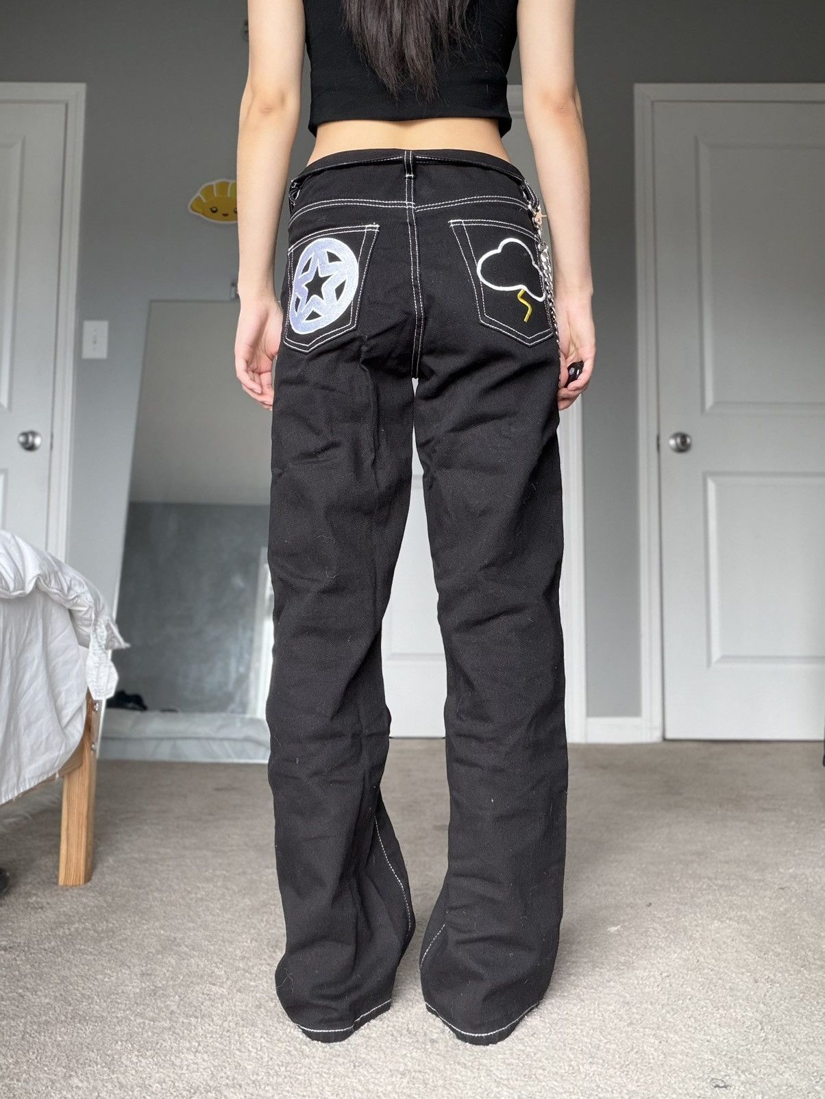 Other Stitch BIGAZCROTCHPRINT* Jeans Size US 26 / EU 42 - 9 Thumbnail