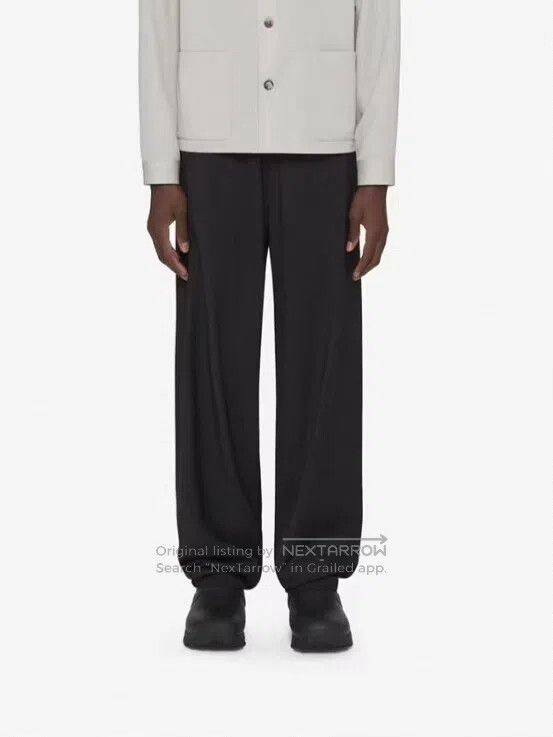Givenchy Givenchy Men's Nylon 4G Metal Label Wool Casual Pants Size US 34 / EU 50 - 1 Thumbnail