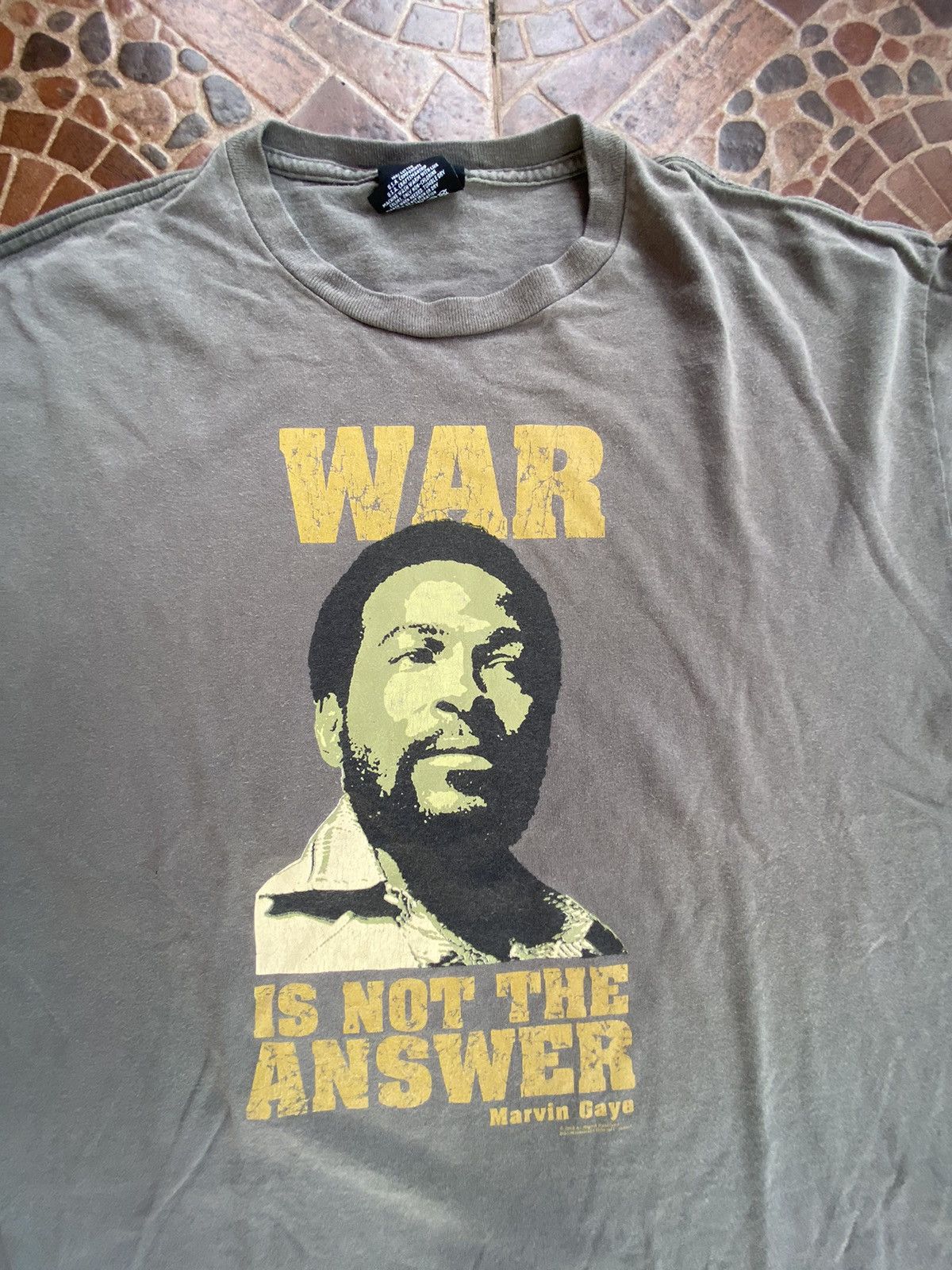Band Tees × Vintage Vintage 2005 Marvin Gaye T shirts Size US XL / EU 56 / 4 - 2 Thumbnail
