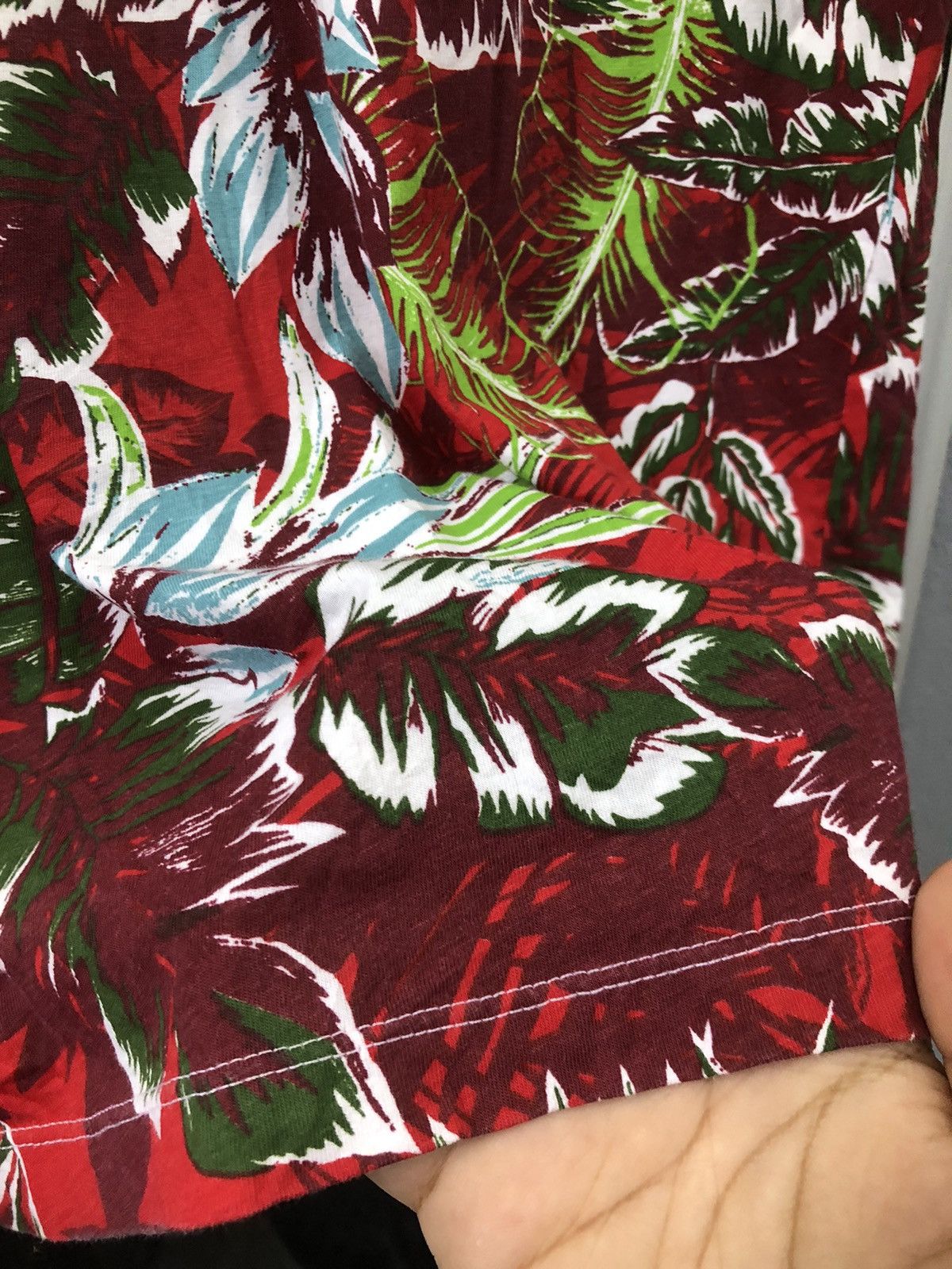 Benetton Benetton Floral Jungle Tee – Made in Egypt – Size M Size US M / EU 48-50 / 2 - 6 Thumbnail