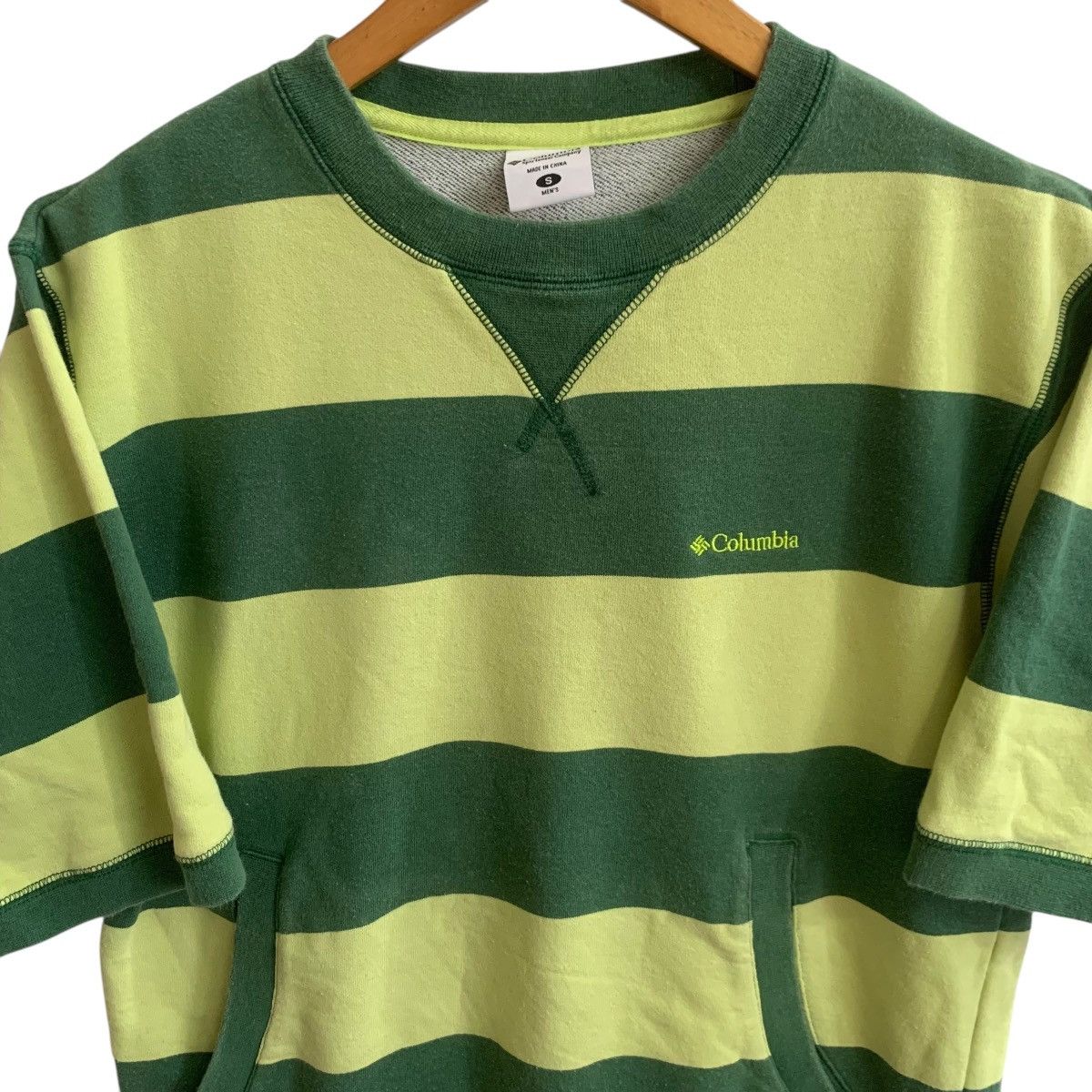 Columbia × Vintage Vintage Columbia Stripe Sweatshirt Rare Small Size Size US S / EU 44-46 / 1 - 2 Thumbnail