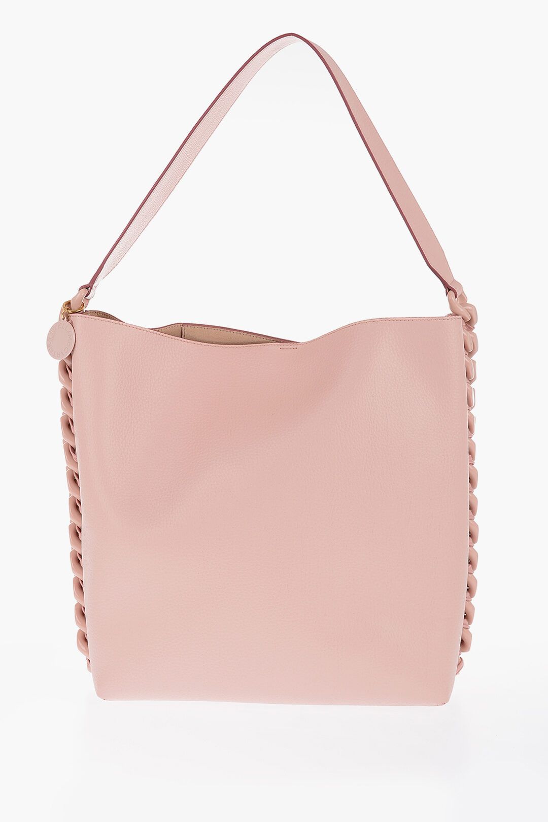 Stella McCartney og1mm0824 Size: OS / Faux Leather Tote Bag With Side Chain Size ONE SIZE - 1 Thumbnail