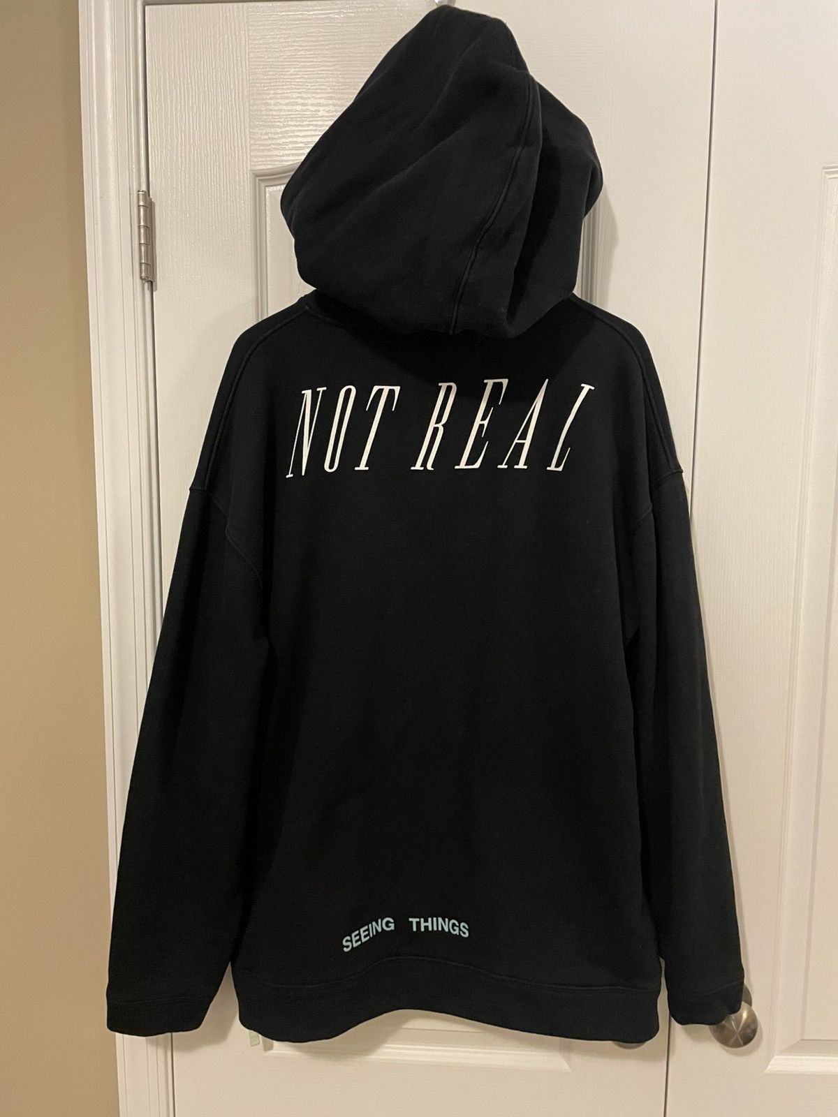Off-White 2017 Dali ‘Seeing Things’ Hoodie Size US M / EU 48-50 / 2 - 7 Thumbnail