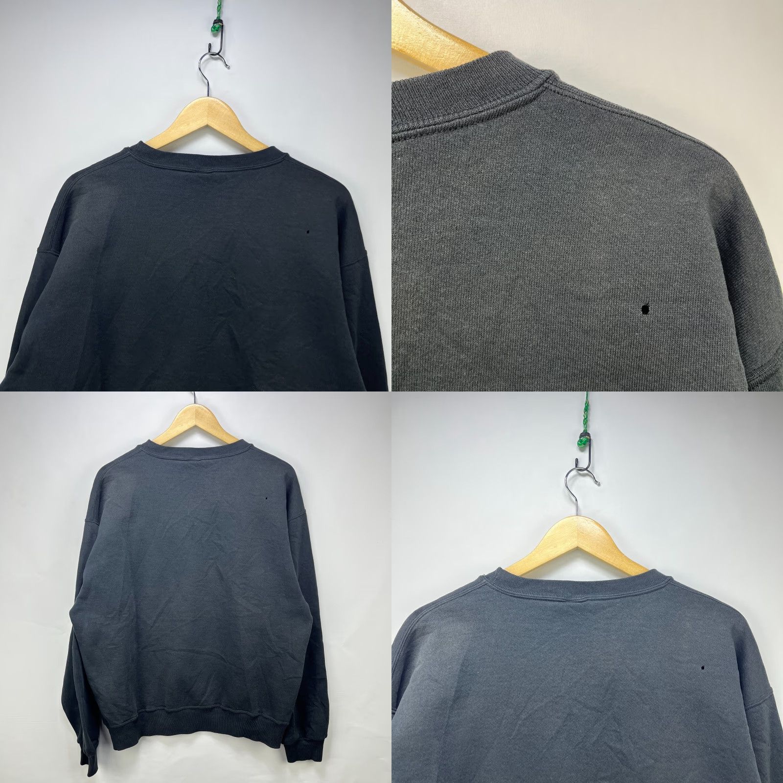 Russell Athletic VINTAGE Russell Athletic Sweatshirt Shirt Black L Mens 90s Sun Faded Pullover Size US L / EU 52-54 / 3 - 8 Thumbnail