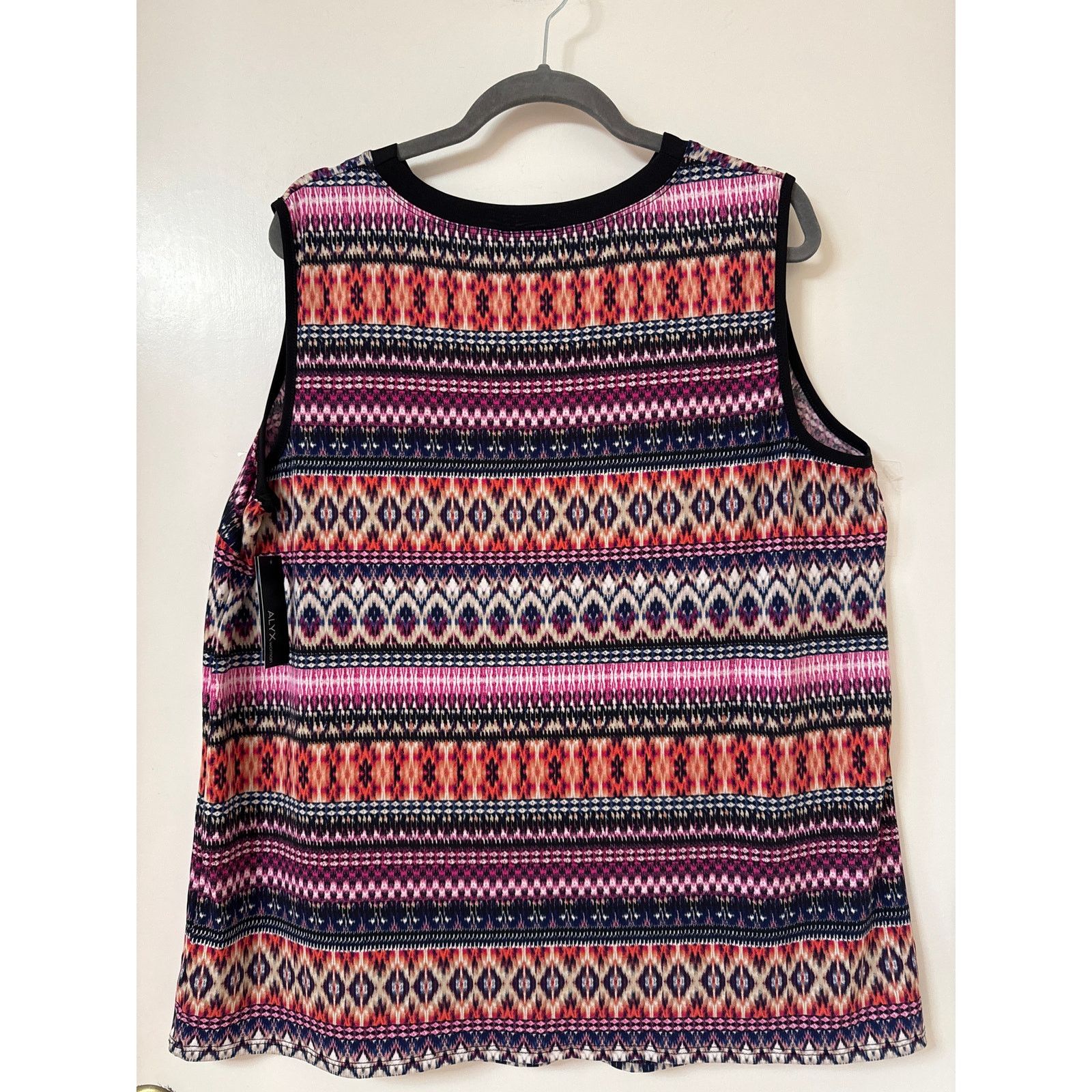 Alyx NWT Alyx 2X Sleeveless Multicolor Top Crew Neck Black Piping Size XXL / US 16-18 / IT 52-54 - 5 Thumbnail