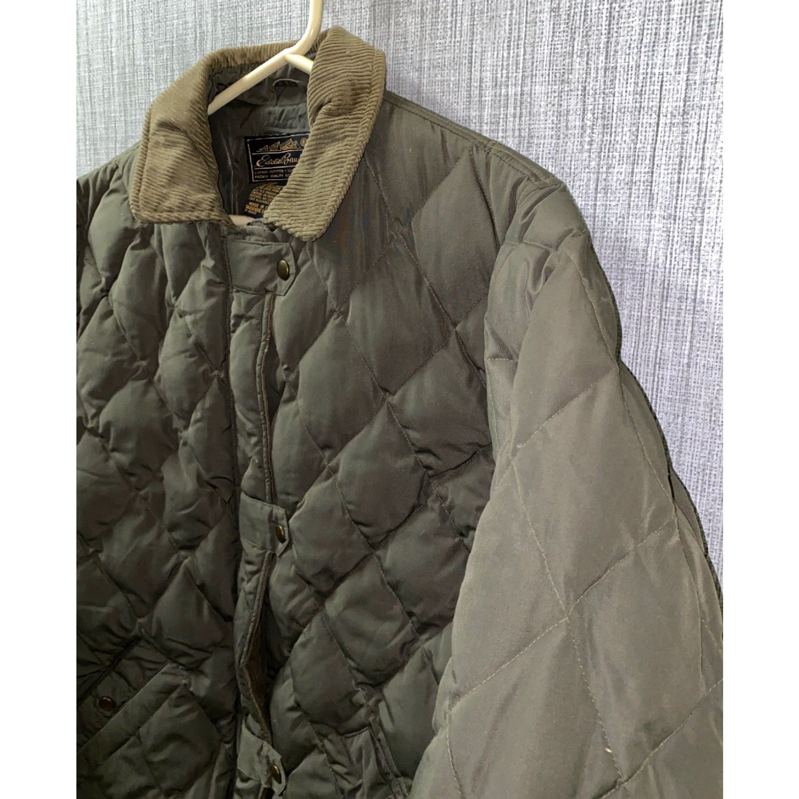 Eddie Bauer VINTAGE Eddie Bauer Womens Jacket Full Zip Down Quilted Green M Size M / US 6-8 / IT 42-44 - 2 Thumbnail