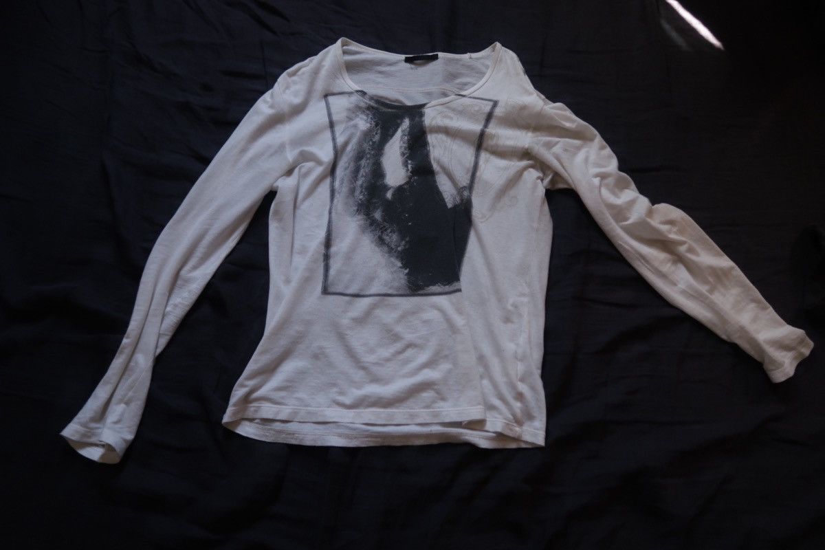 The Viridi-anne White graphic long sleeve Size US M / EU 48-50 / 2 - 1 Thumbnail