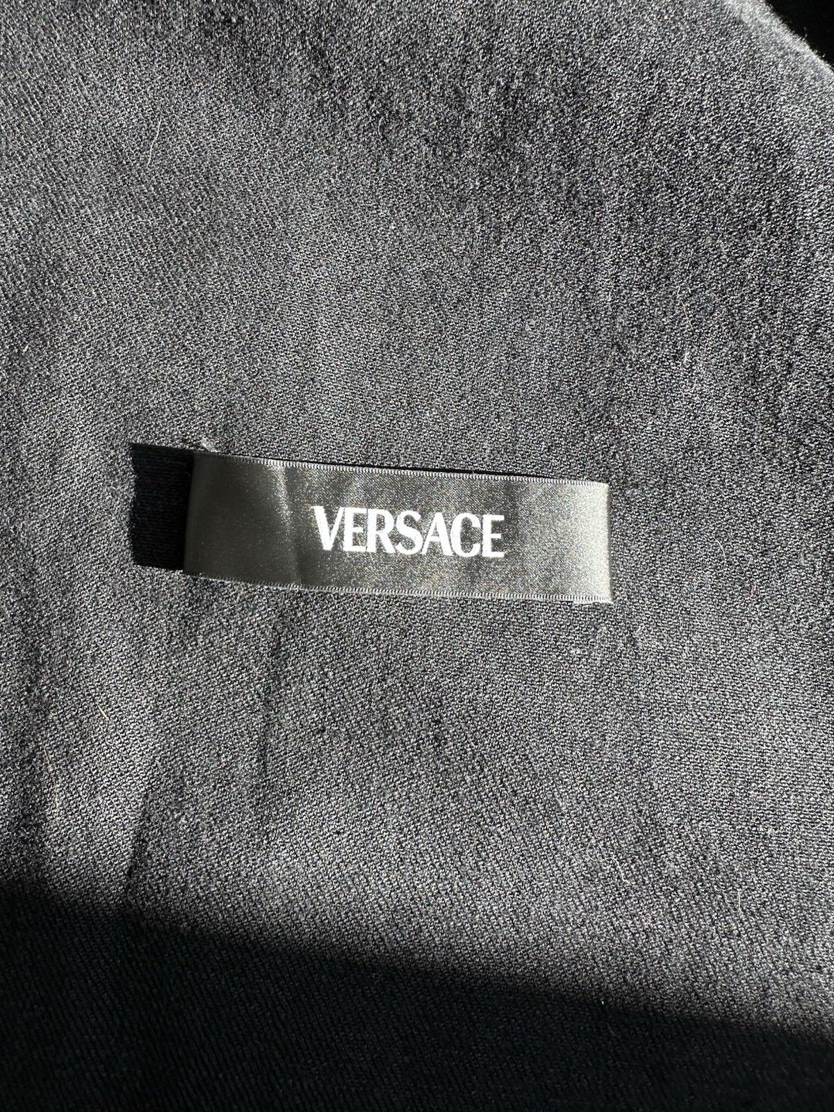Versace Black Versace Jean Jacket With Great Gold Details, Buttons, Size US XL / EU 56 / 4 - 5 Thumbnail