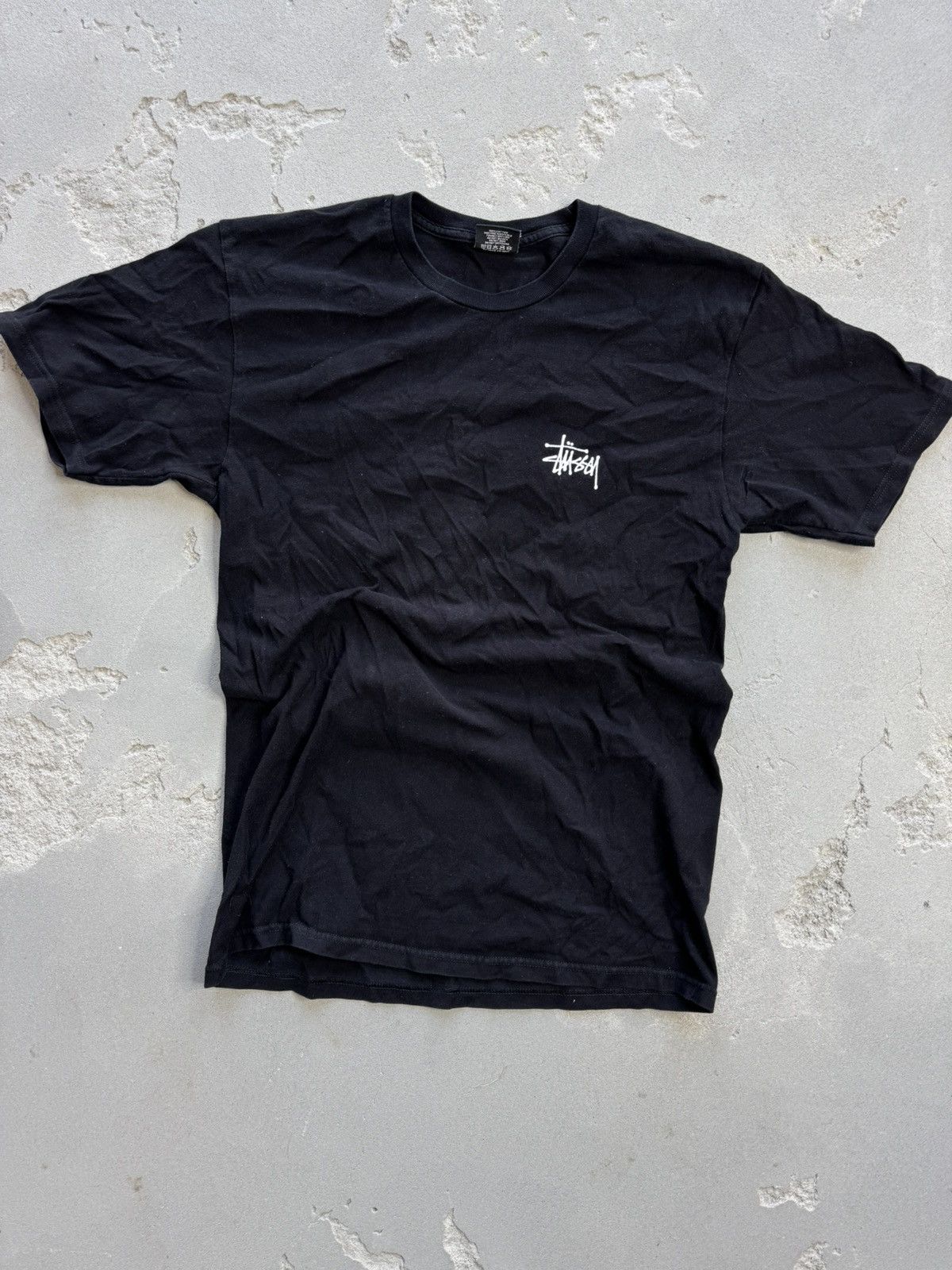 Stussy × Vintage Vintage Stussy Big Logo Back Y2K Hype Streetwear T-shirt Size US M / EU 48-50 / 2 - 3 Thumbnail