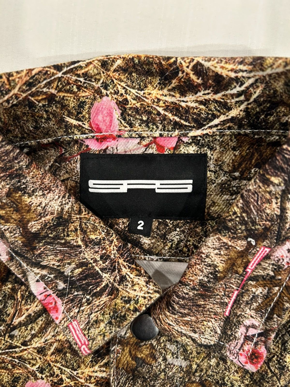 Sp5der Sp5der Trucker Jacket Real Tree Camo 2 All Over Rhinestone Size US M / EU 48-50 / 2 - 7 Thumbnail