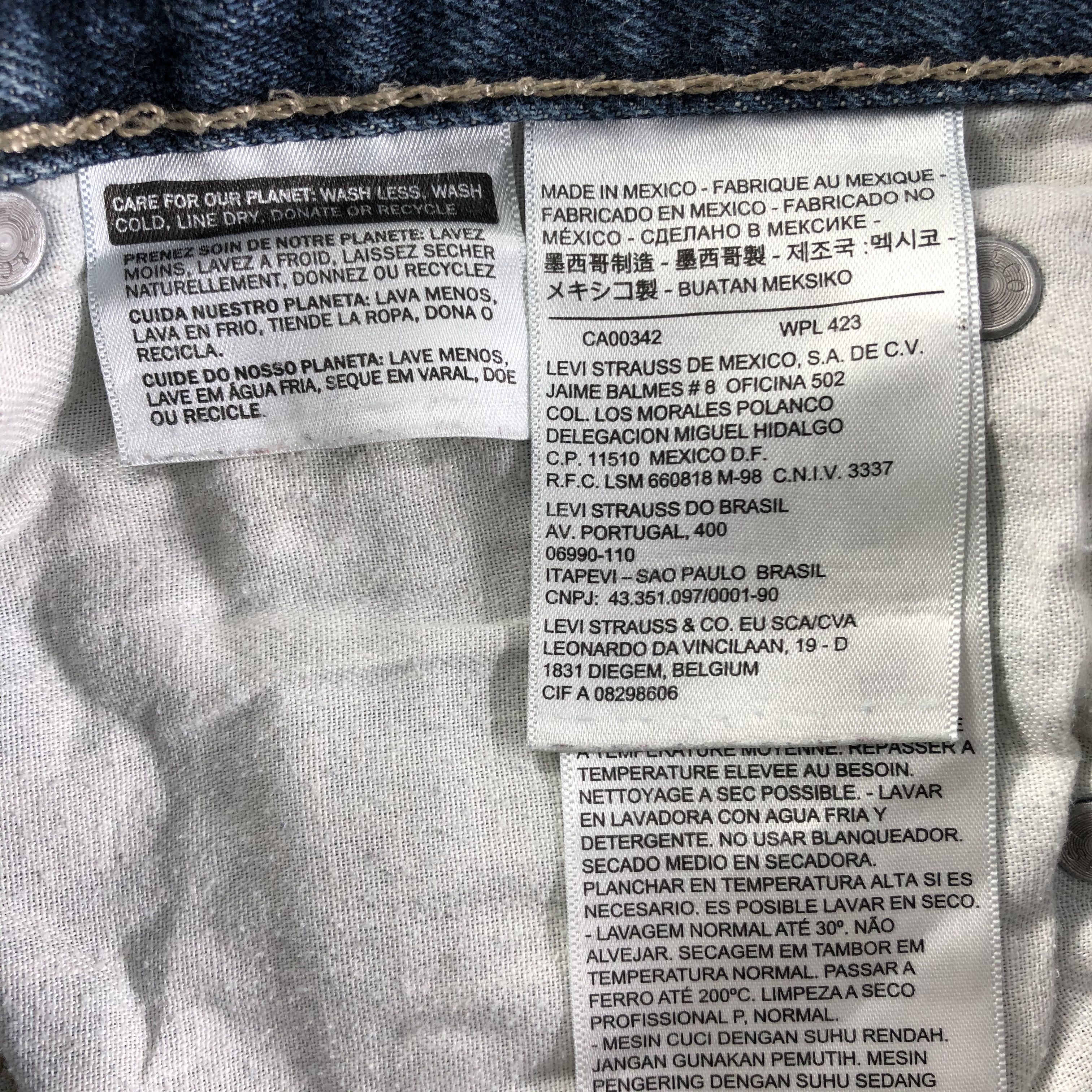 Levi's Vintage Blue Wash Levis 527 Flare Jeans-J3097 Size US 32 / EU 48 - 9 Thumbnail